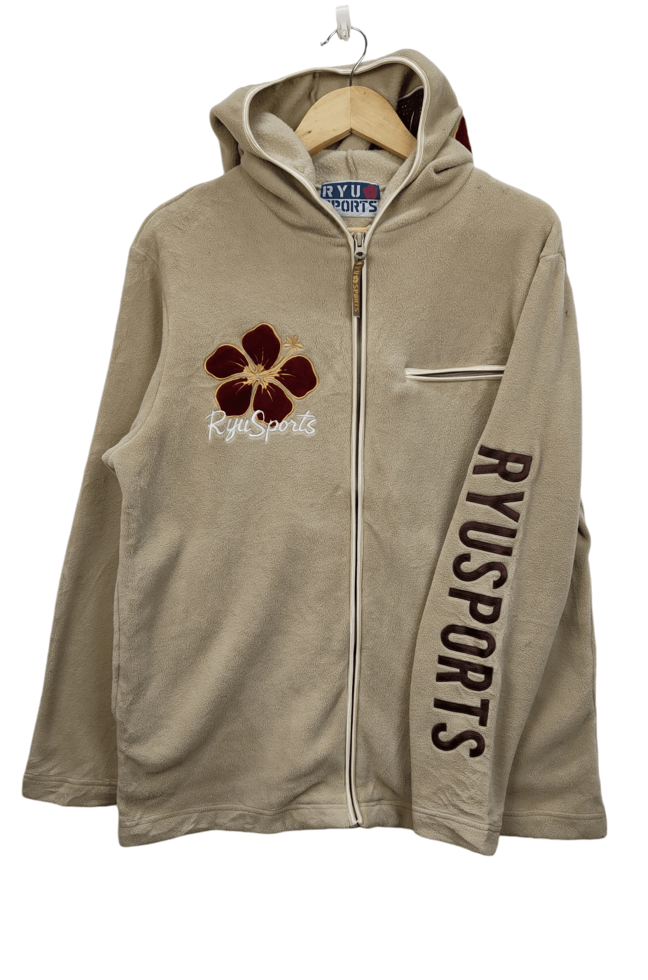 Japanese Brand × Vintage Vintage Ryu Sport Fleece Hoodie Size US M / EU 48-50 / 2 - 3 Thumbnail