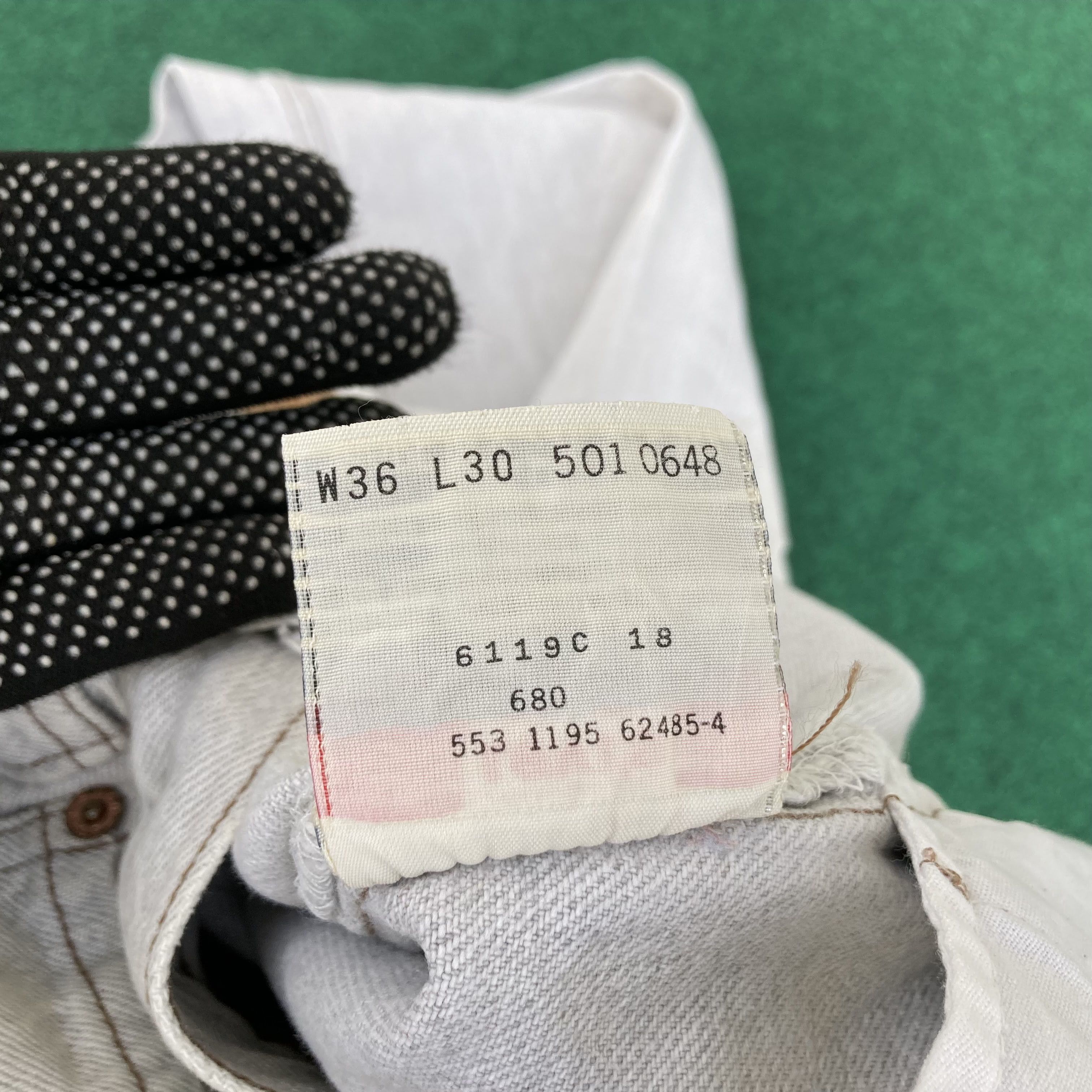 Levi's × Vintage Vtg Levis 501 Faded Sz 34 Punk Grunge Jeans Size US 34 / EU 50 - 5 Thumbnail