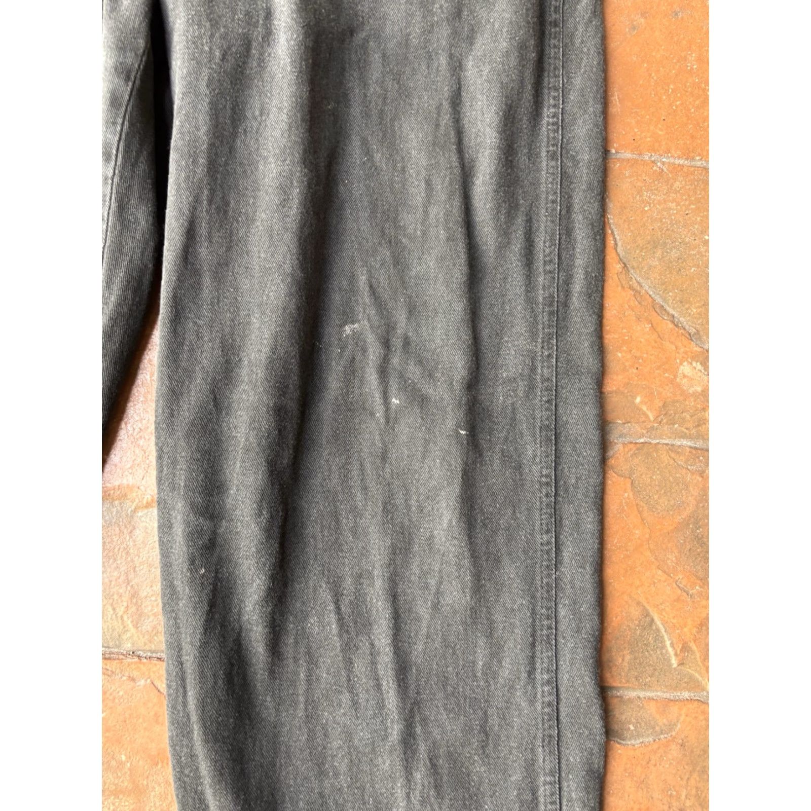 Vintage VINTAGE 90s Forenza Jeans Women’s 18x30 Baggy Zipper Pockets Grunge Emo Denim Black 100% Cotton Jeans Women’s Size 18 Inseam 27.5 in Size 24" / US 00 / IT 34 - 6 Thumbnail