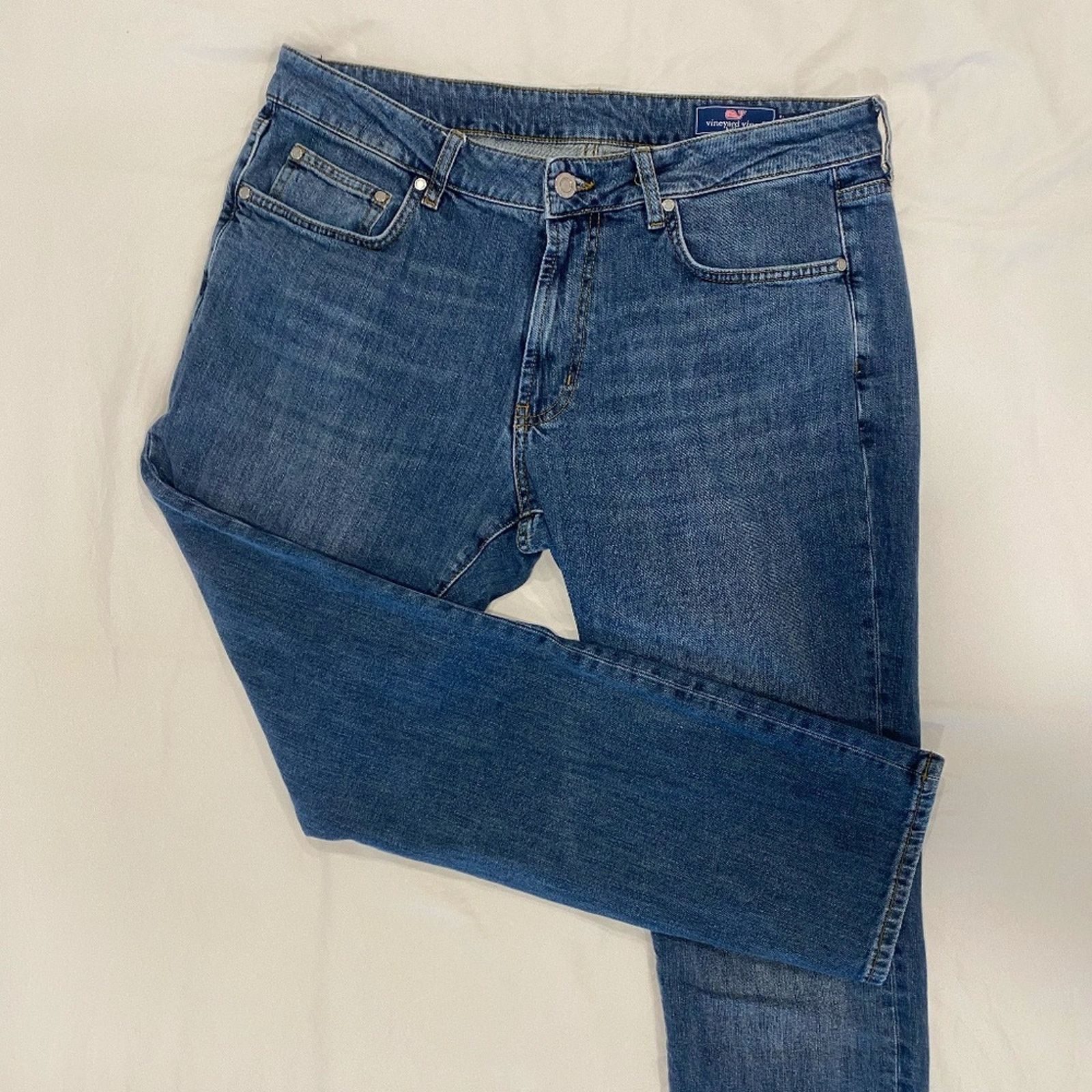 Vineyard Vines Vineyard Vines Men's Slim Fit Jeans - 34x30 Size US 34 / EU 50 - 2 Thumbnail