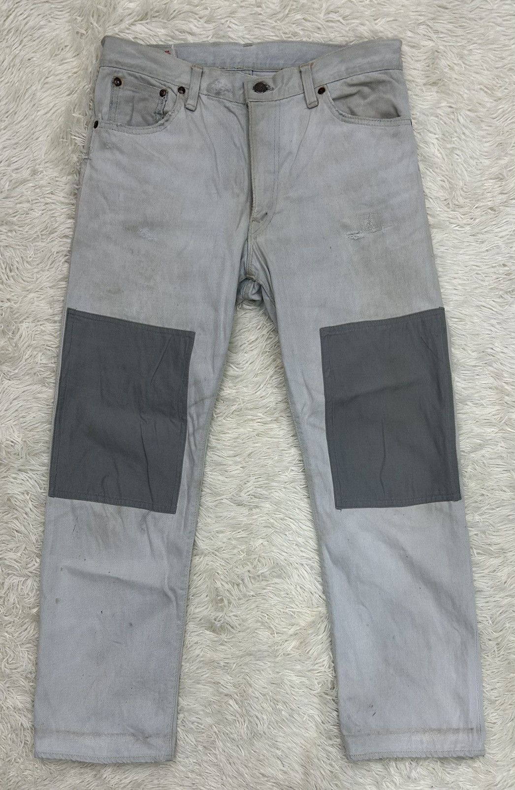 Japanese Brand Vintage 70's Canton X-West Distressed Denim Size US 33 - 1 Thumbnail