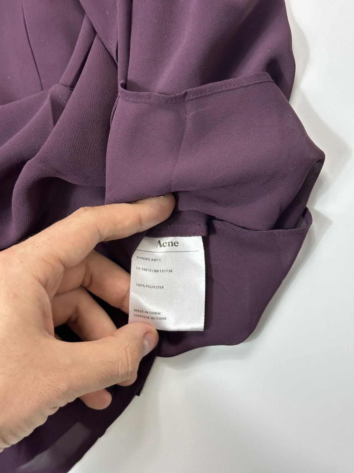 Acne Studios Acne Studios Blouses Shirt 36 Size Collared Size M / US 6-8 / IT 42-44 - 10 Thumbnail