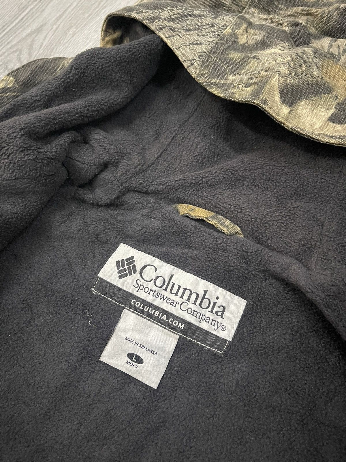 Columbia Columbia Mossy Oak Undercover Tactical Hunting Hooded Jacket Size US L / EU 52-54 / 3 - 5 Thumbnail