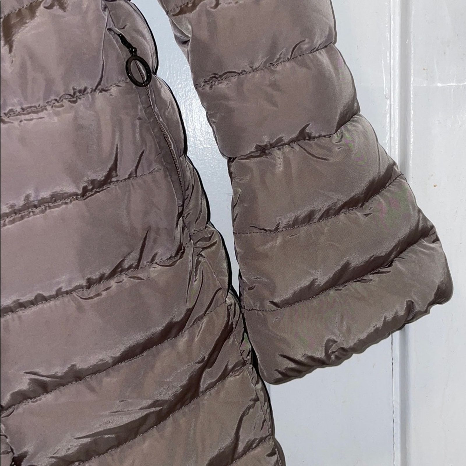 Moncler Moncler Johanna Long Down Puffer Coat Taupe 1 Size S / US 4 / IT 40 - 8 Thumbnail