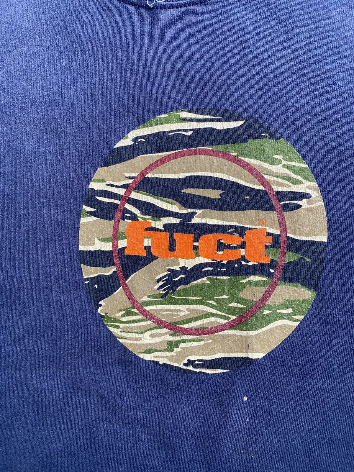 FUCT Fuct Circle logo tiger stripe Crewneck Size US L / EU 52-54 / 3 - 2 Thumbnail