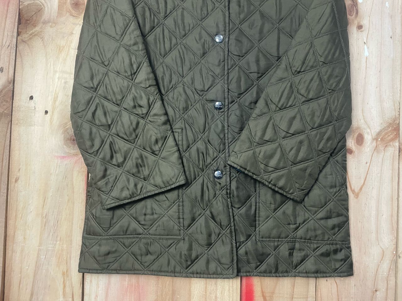 Designer × Salvatore Ferragamo × Vintage Vintage 1990s Salvatore Feragamo Quilted Jacket Size US S / EU 44-46 / 1 - 2 Thumbnail