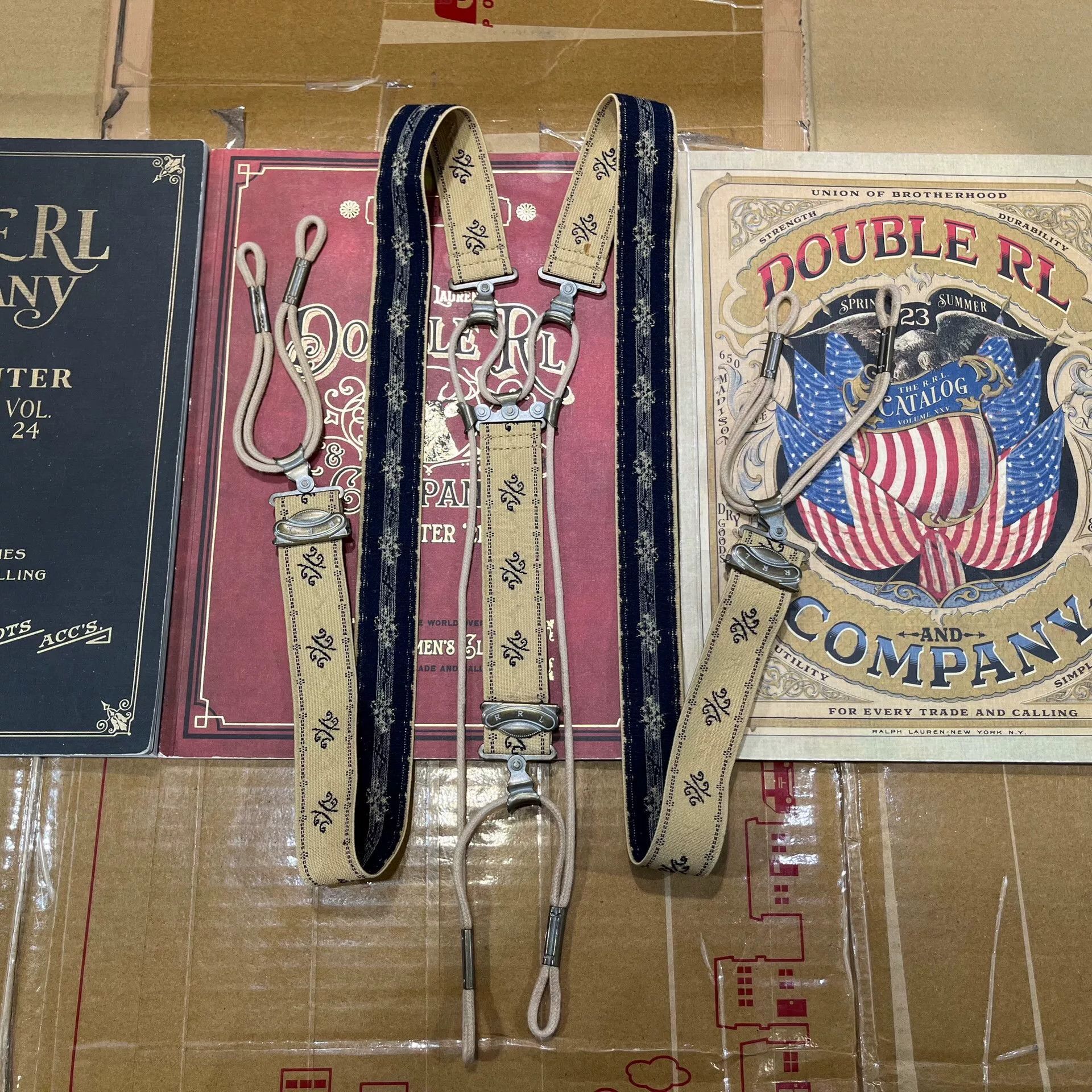 RRL Ralph Lauren RRL Double RL Suspenders Size ONE SIZE - 1 Thumbnail