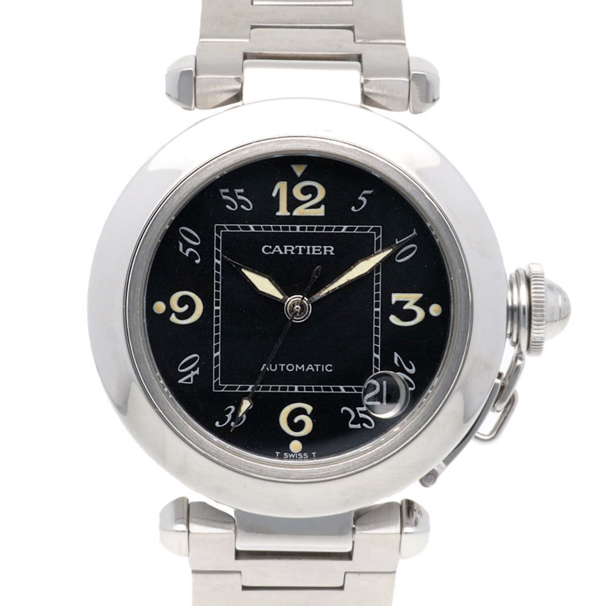 Cartier Cartier Pasha Watch, Stainless Steel 2324, Automatic, Unisex, CARTIER, Overhauled Size ONE SIZE - 1 Thumbnail
