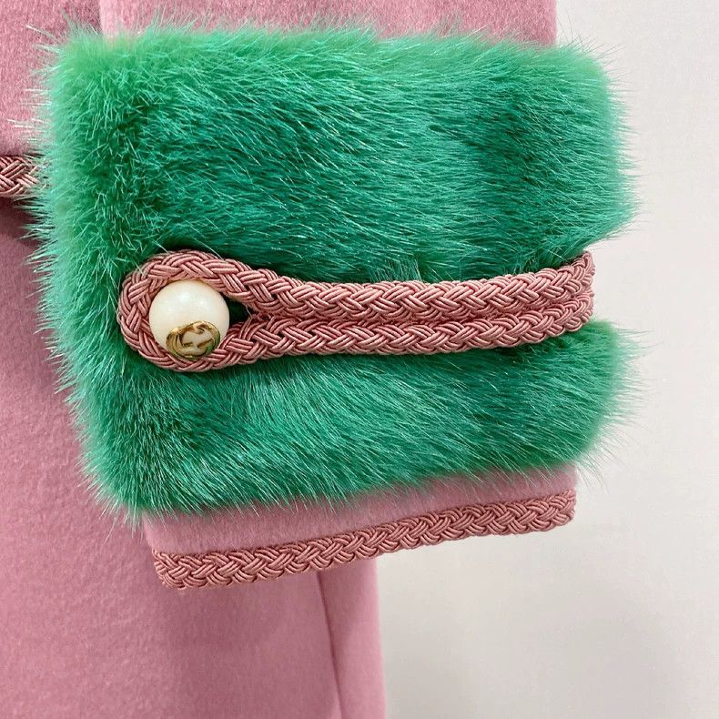 Gucci Gucci Pink with pearl buckle jacket 2504-Nextarrow Size S / US 4 / IT 40 - 4 Thumbnail