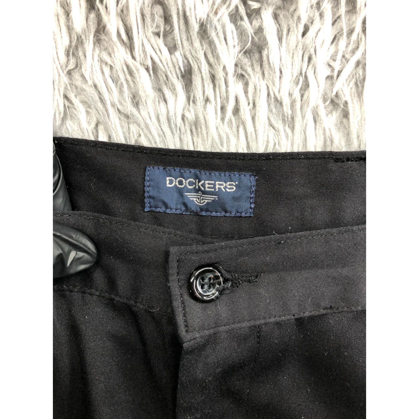 Dockers DOCKERS Chino Shorts Mens 36 Mid Black Dark Wash Size US 36 / EU 52 - 6 Thumbnail