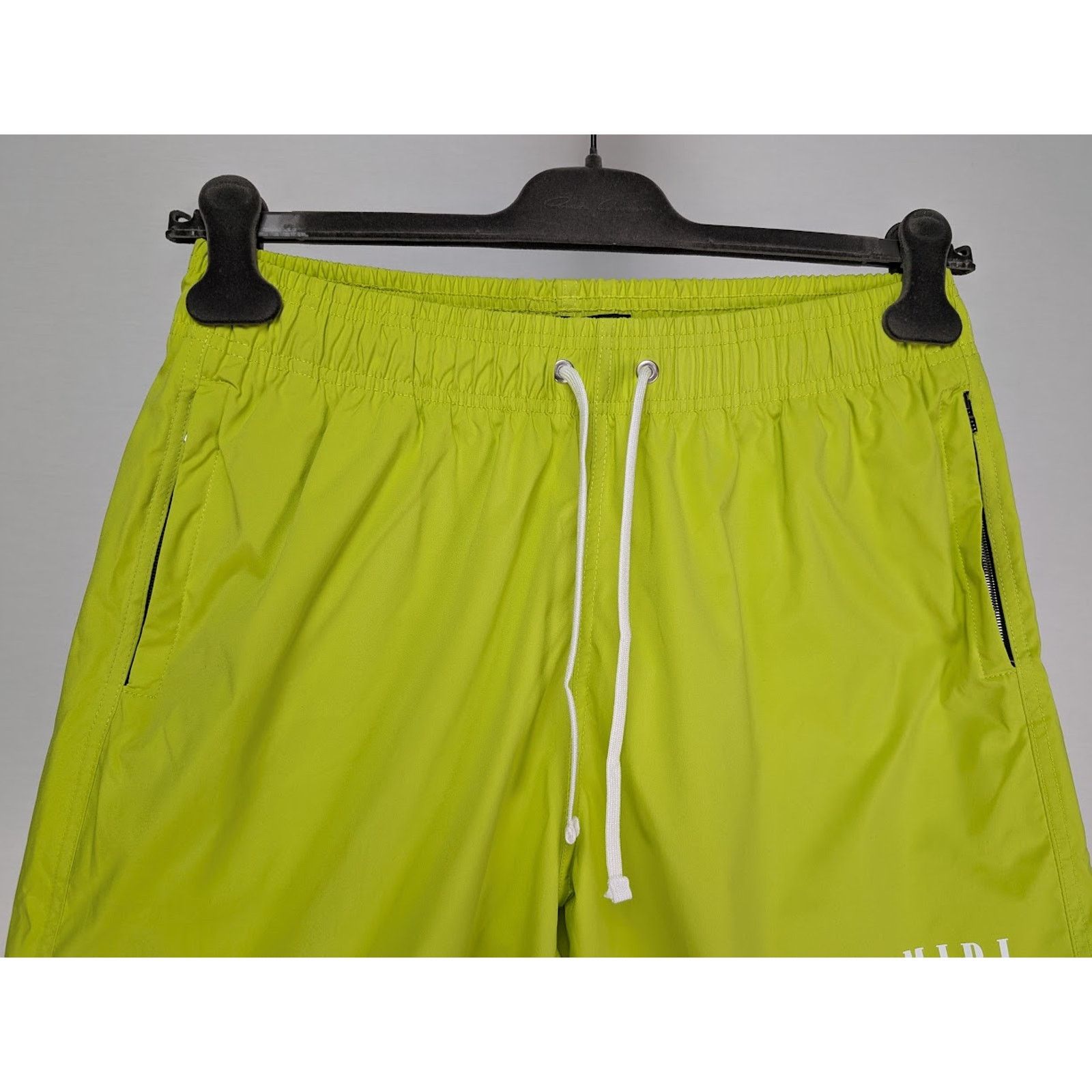 Amiri o1rshd1 Core Logo Swim Trunk Shorts in Lime Size US 34 / EU 50 - 6 Thumbnail