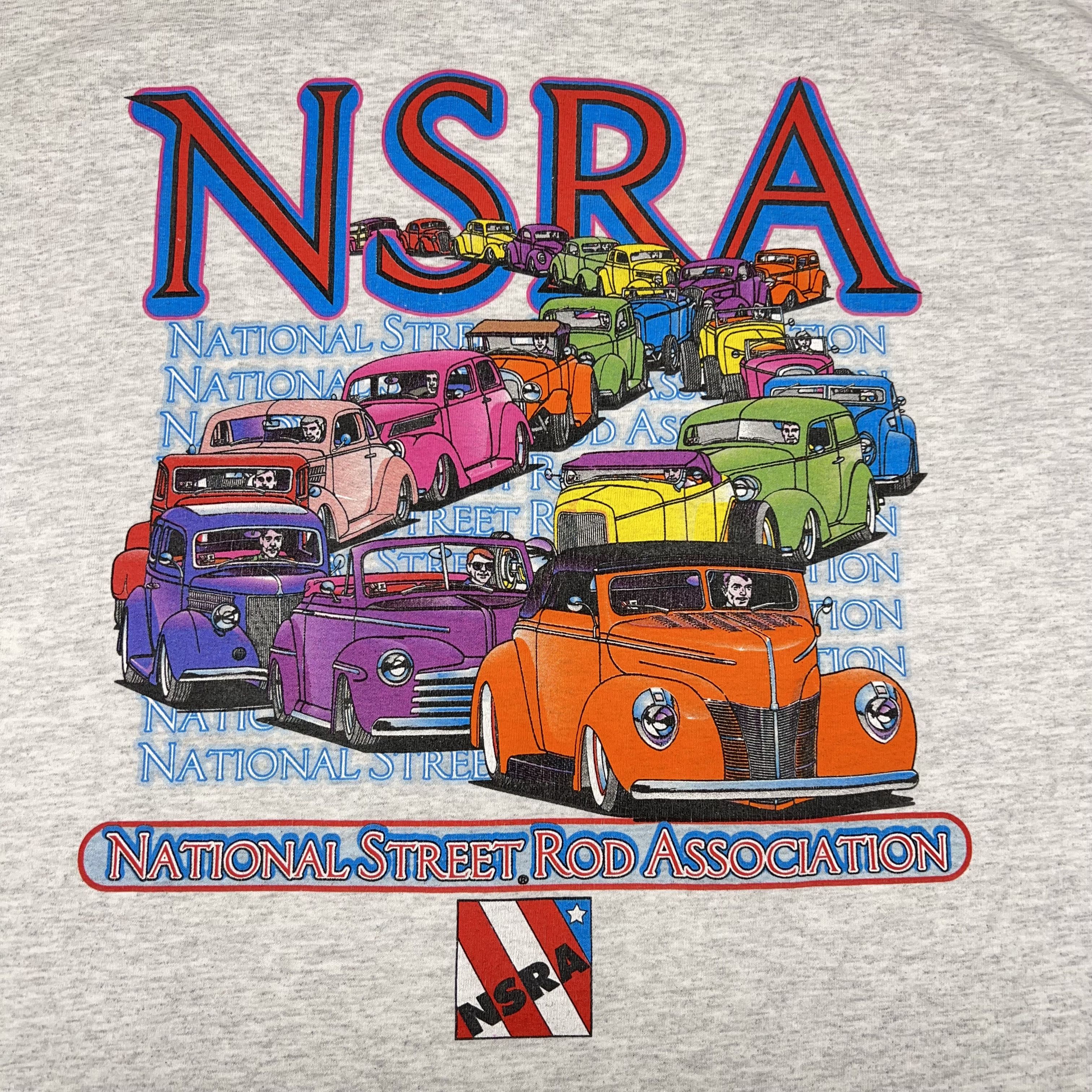 Gildan × Vintage Street Rod Tee Shirt Grey Car Classic NSRA Auto Graphic Y2K Size US XL / EU 56 / 4 - 11 Thumbnail