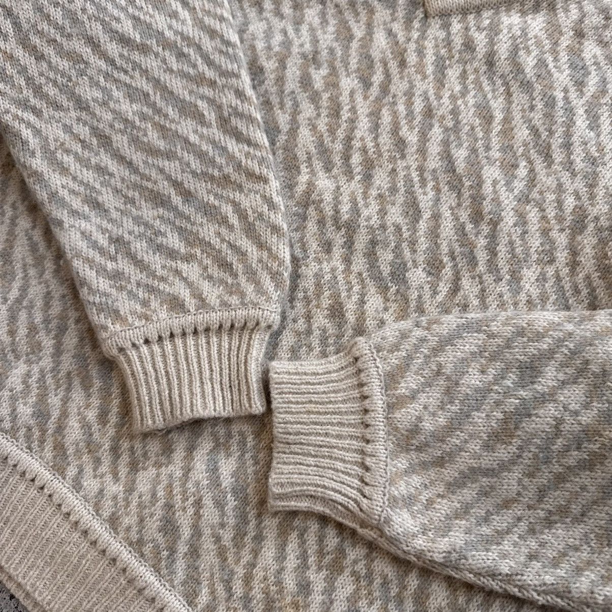 Loewe Vintage 90s Loewe Wool Leopard Sweater Jumper Rare Size US M / EU 48-50 / 2 - 5 Thumbnail
