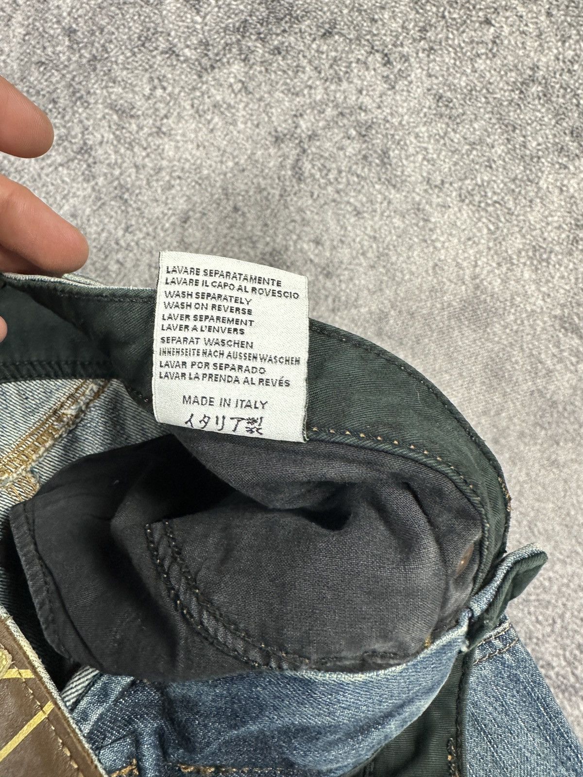 Andrew Mackenzie Y2K Andrew Mackenzie Logo Vintage Denim Streetwear Rare S Size US 30 / EU 46 - 9 Thumbnail