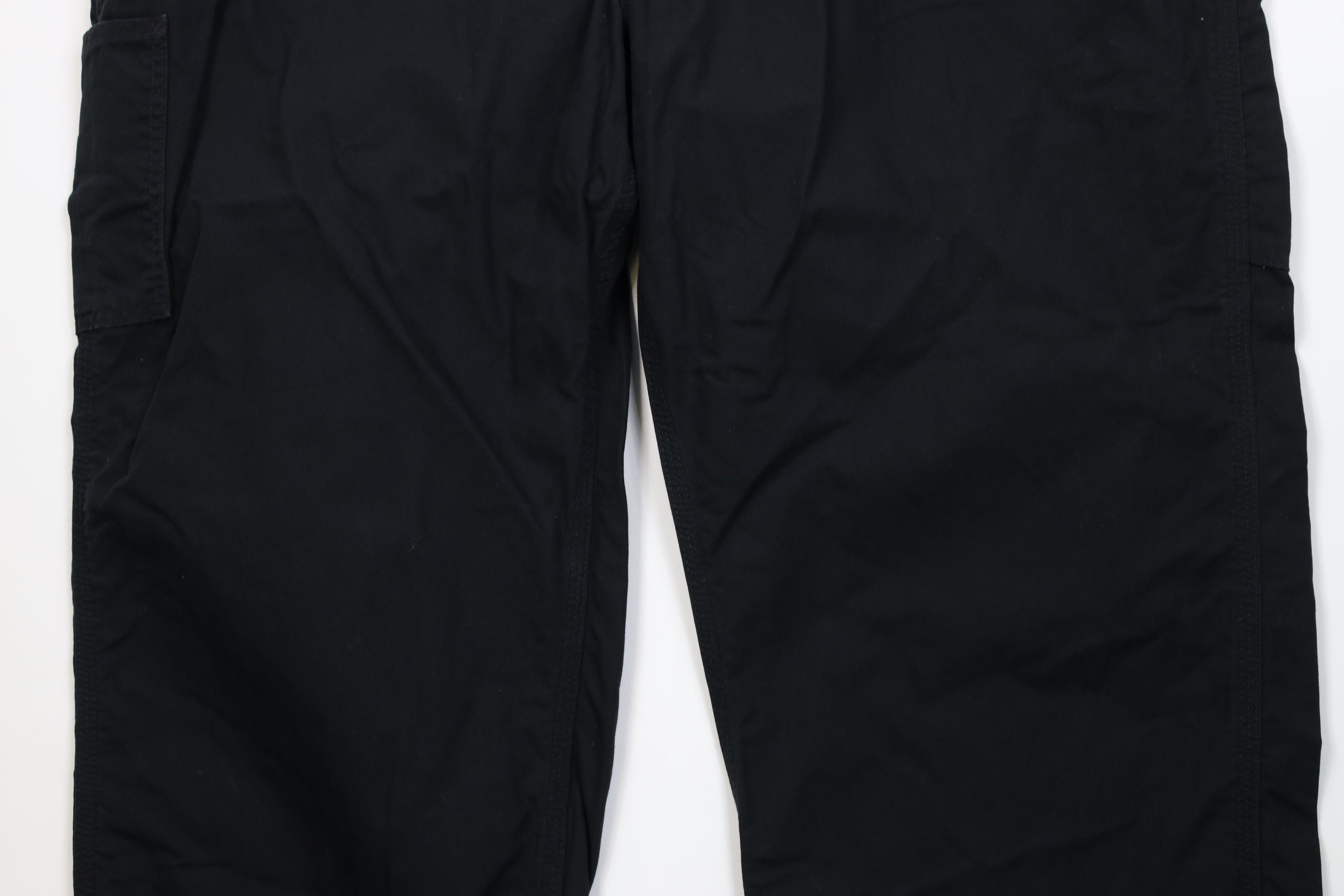 Carhartt Vintage Y2K Carhartt Loose Fit Wide Leg Dungaree Pants Black Size US 44 / EU 60 - 3 Thumbnail