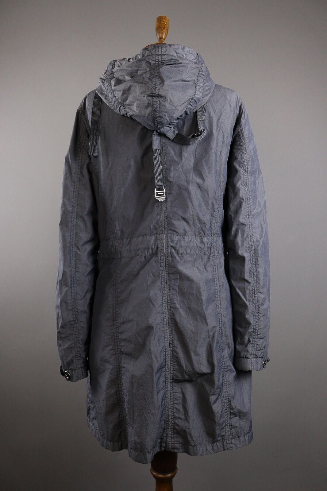 CLOSED Ladies Closed Button Down Nylon Hooded Parka Jacket Size M Size M / US 6-8 / IT 42-44 - 5 Thumbnail