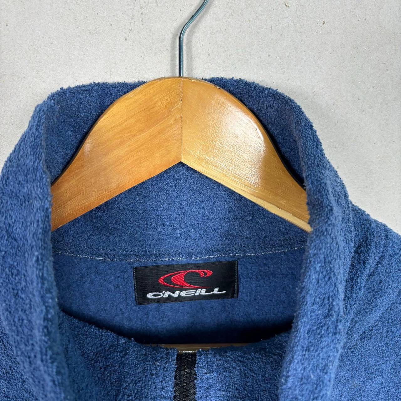 O'Neill Vintage 90s O'Neill Quarter Zip Fleece Blue XL Surf Retro Size US XL / EU 56 / 4 - 4 Thumbnail