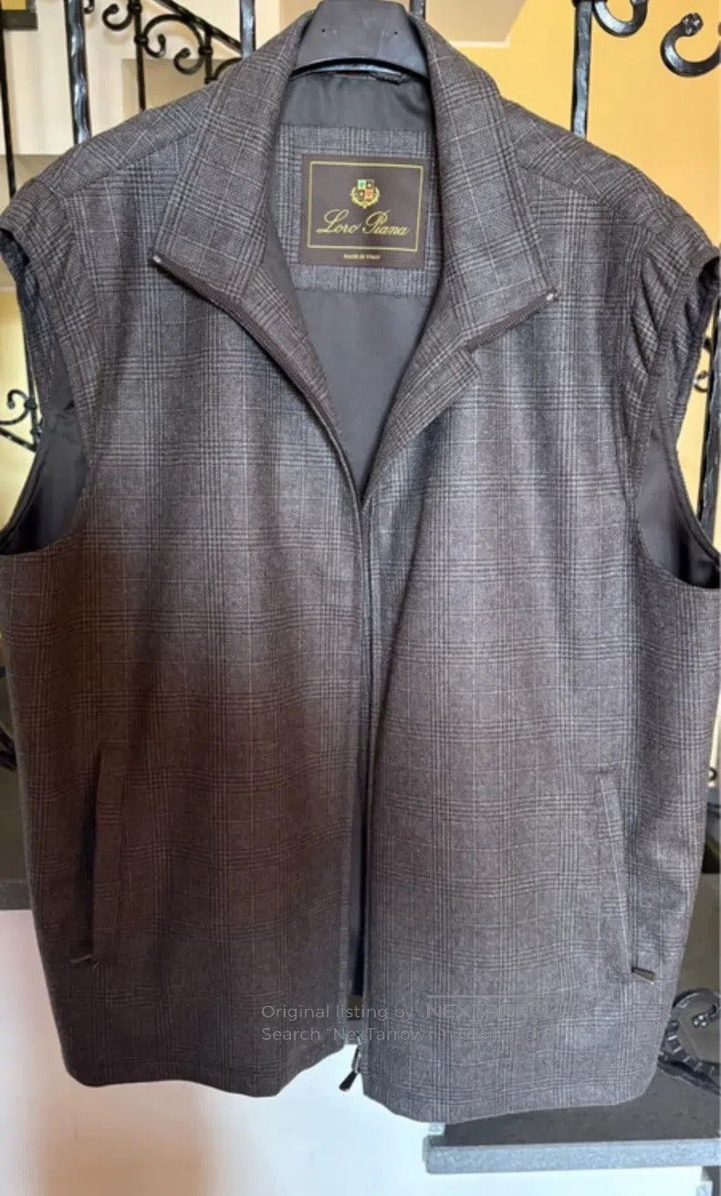Loro Piana Loro Piana Pure Cashmere Vest Size US XXL / EU 58 / 5 - 1 Thumbnail