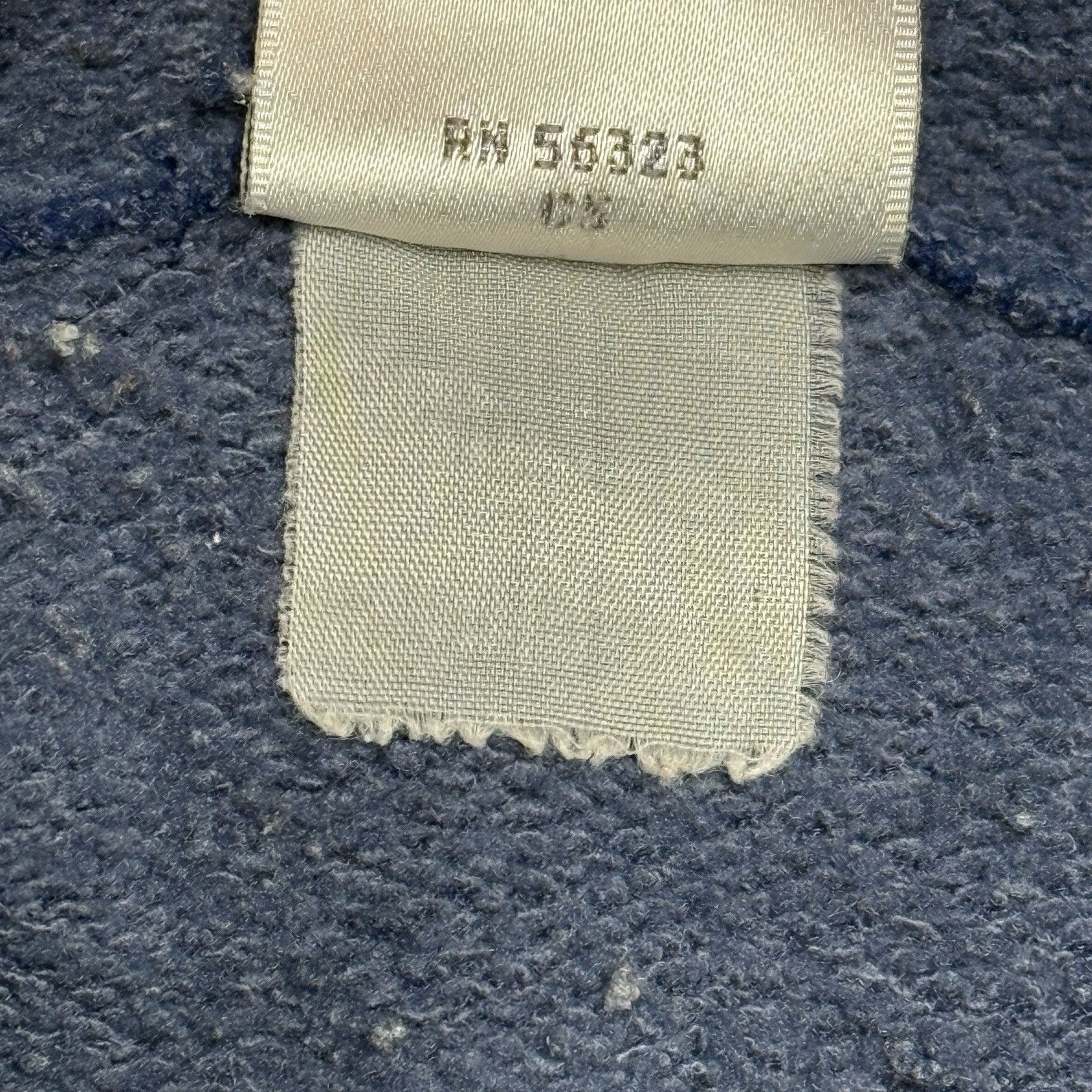 Nike Vintage Nike Hoodie Sweatshirt Mens Medium 23x22 Blue Embroi Size US M / EU 48-50 / 2 - 13 Thumbnail