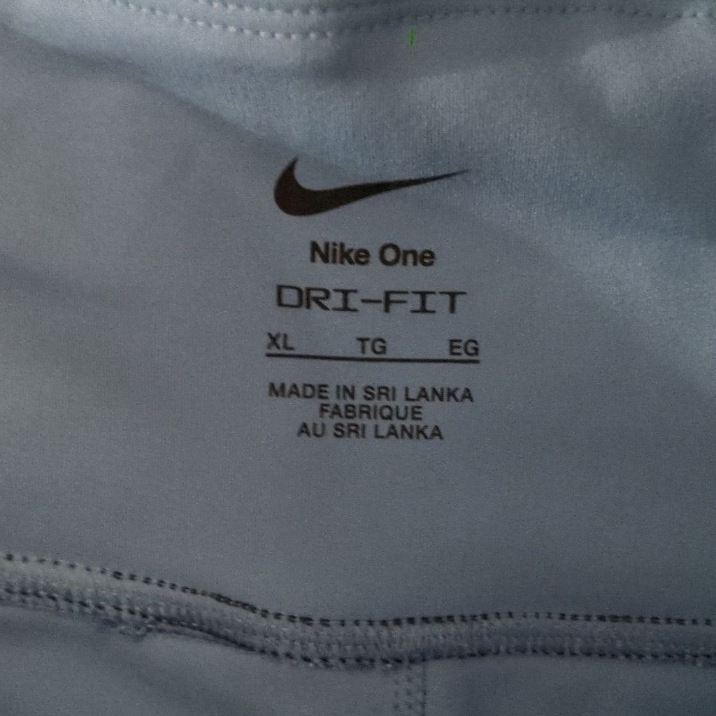 Nike Nike Women's One High-Waisted 7/8 Leggings-Blue Size XL Size 30" / US 8 / IT 44 - 4 Thumbnail