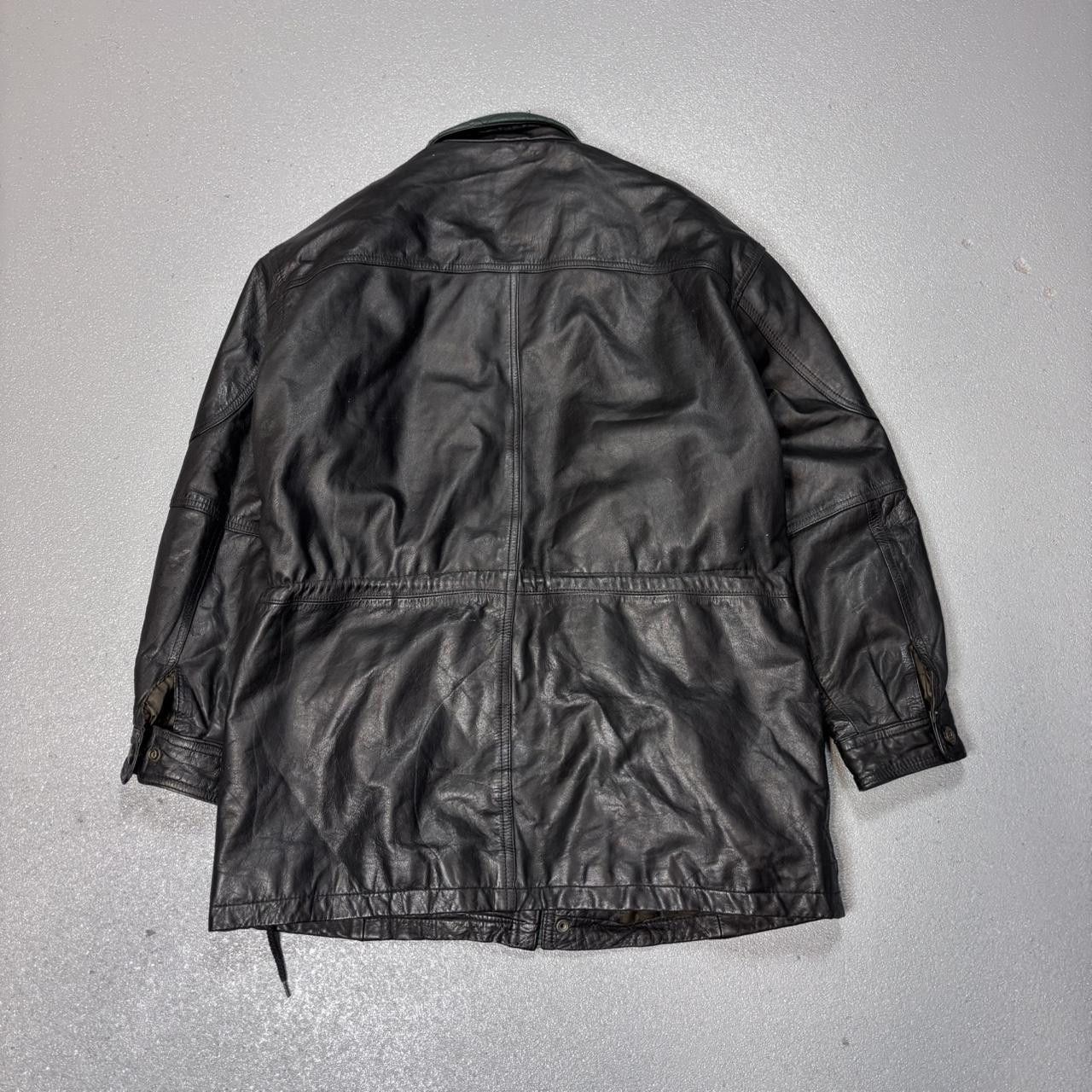 Japanese Brand × Vintage Vintage y2k 90s leather jacket Size US L / EU 52-54 / 3 - 6 Thumbnail