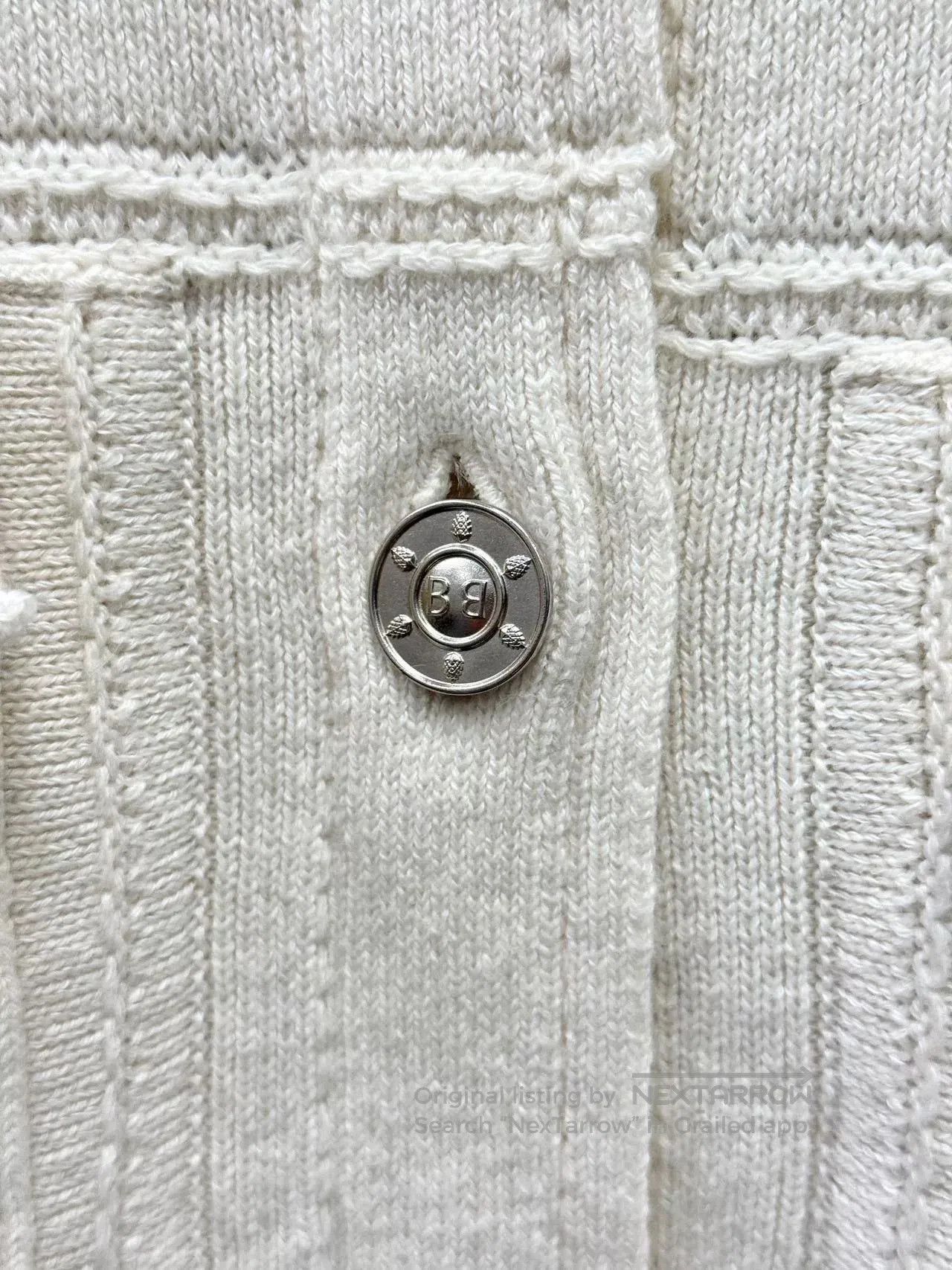 Barrie Barrie Neutral Cashmere Jacket Coat. Size XS / US 0-2 / IT 36-38 - 6 Thumbnail