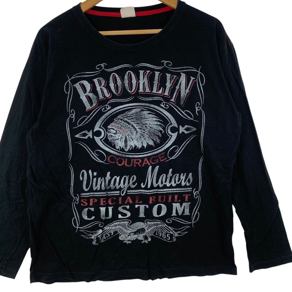 Other BROOKLYN MOTORS CUSTOM Special Built Tee Shirt Top Chopper Size US XXL / EU 58 / 5 - 6 Thumbnail