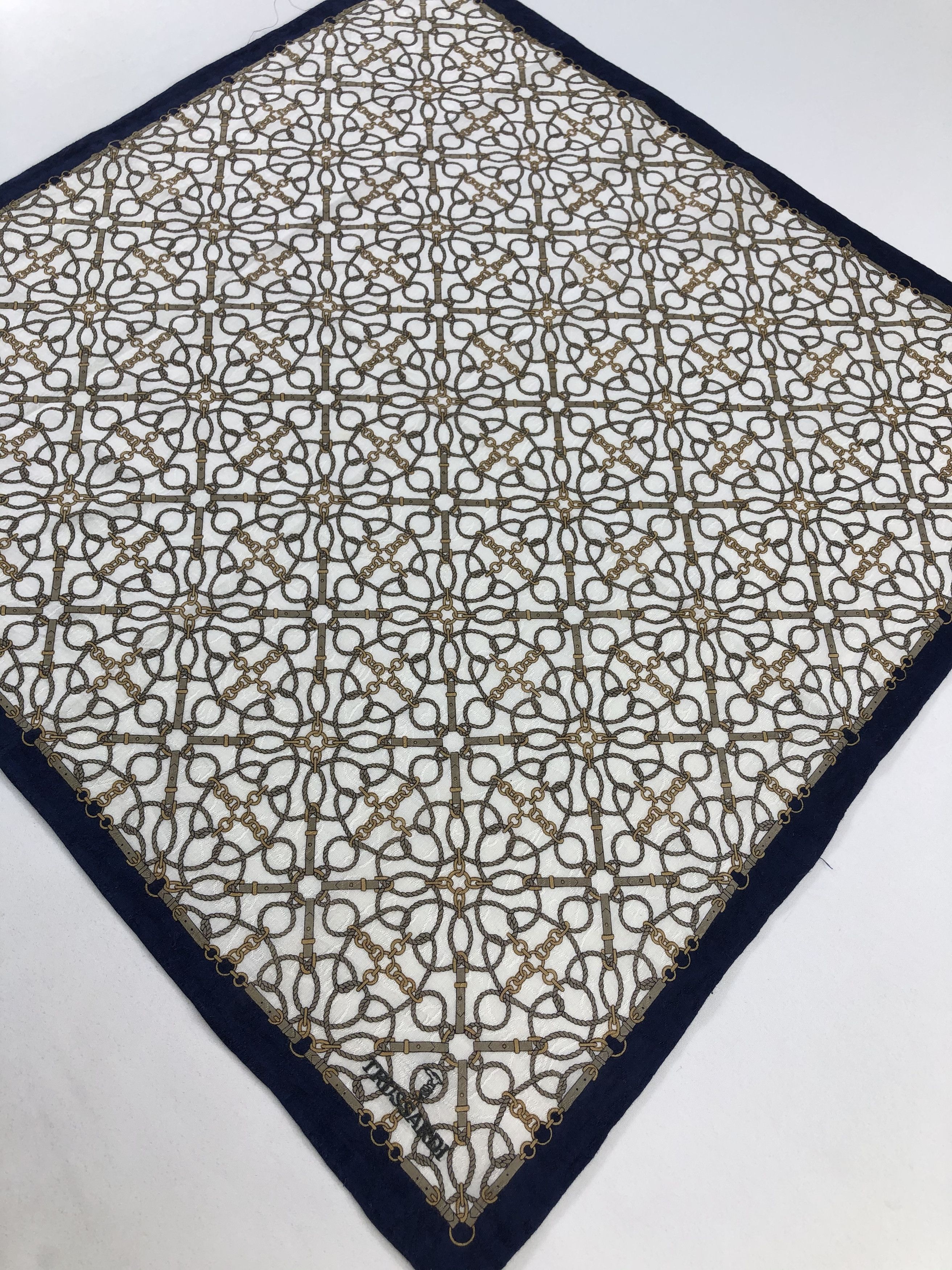 Trussardi × Vintage Trussardi Handkerchief / Bandana / Neckerchief Size ONE SIZE - 3 Thumbnail