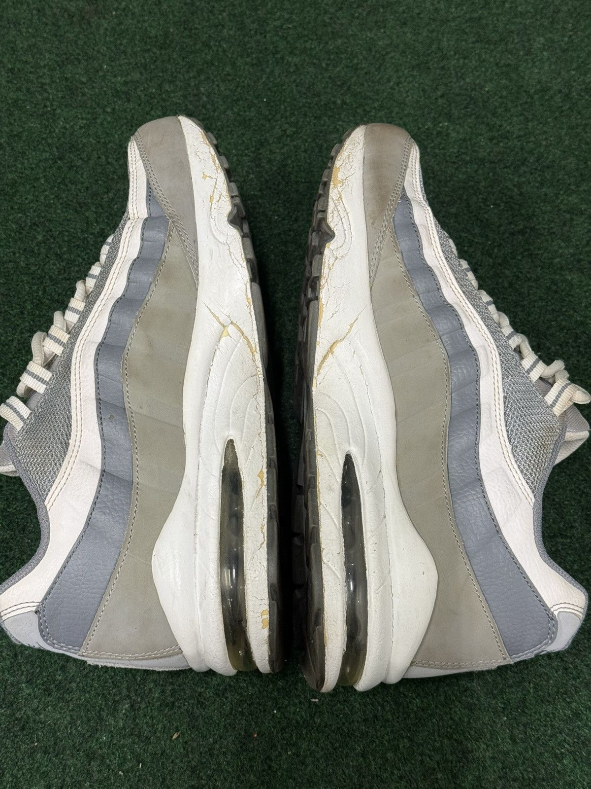 Nike 2015 Nike Air Max 95 GS Cool Grey 307565-091 Size US 7 / EU 40 - 5 Thumbnail