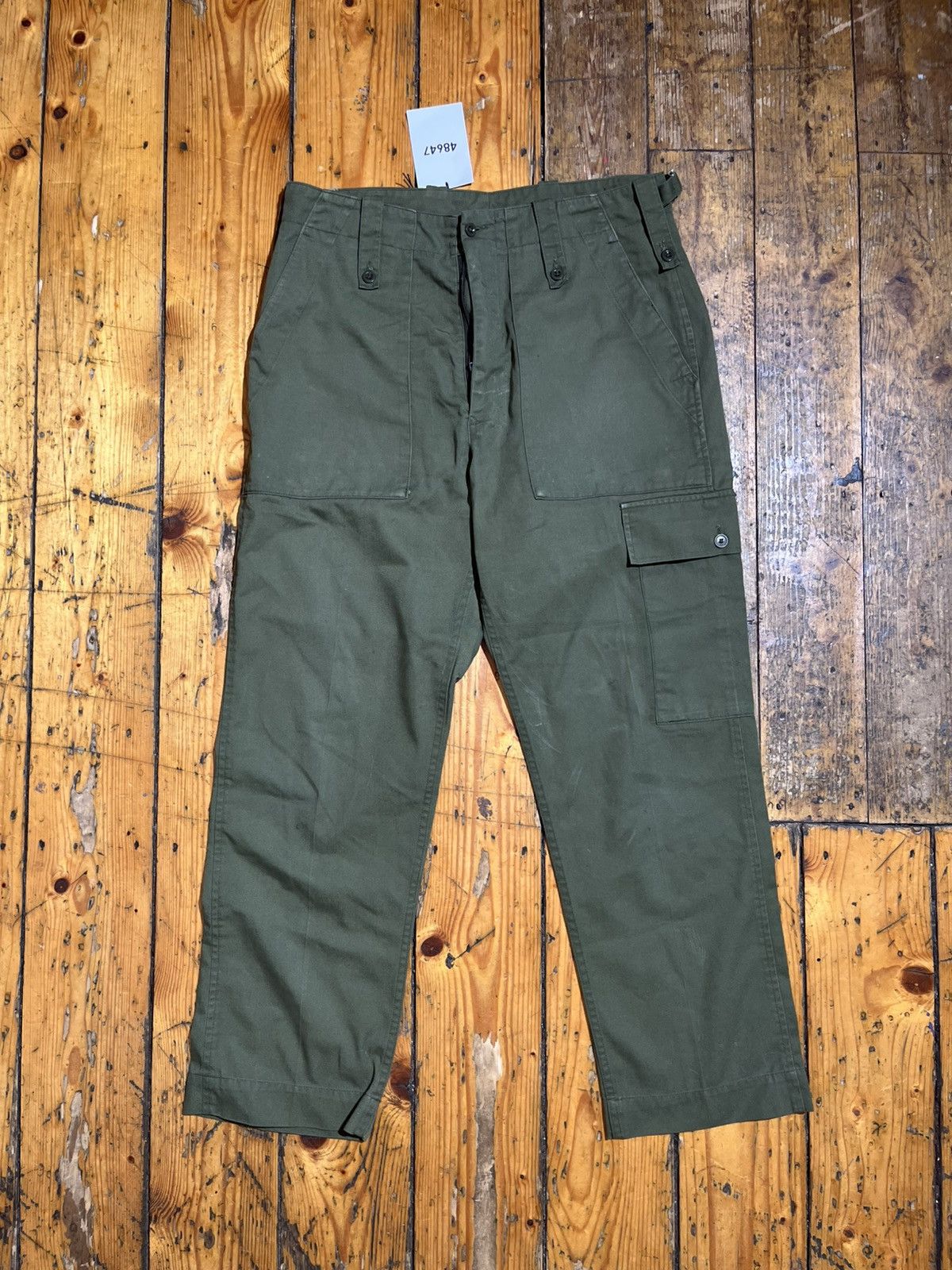 Vintage Rare Vintage Military Pants 32x28” Army combat Trousers Size US 32 / EU 48 - 1 Thumbnail
