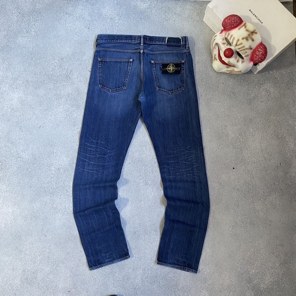 Stone Island STONE ISLAND Jeans Wash Blue Denim Vintage Y2k Size US 32 / EU 48 - 1 Thumbnail