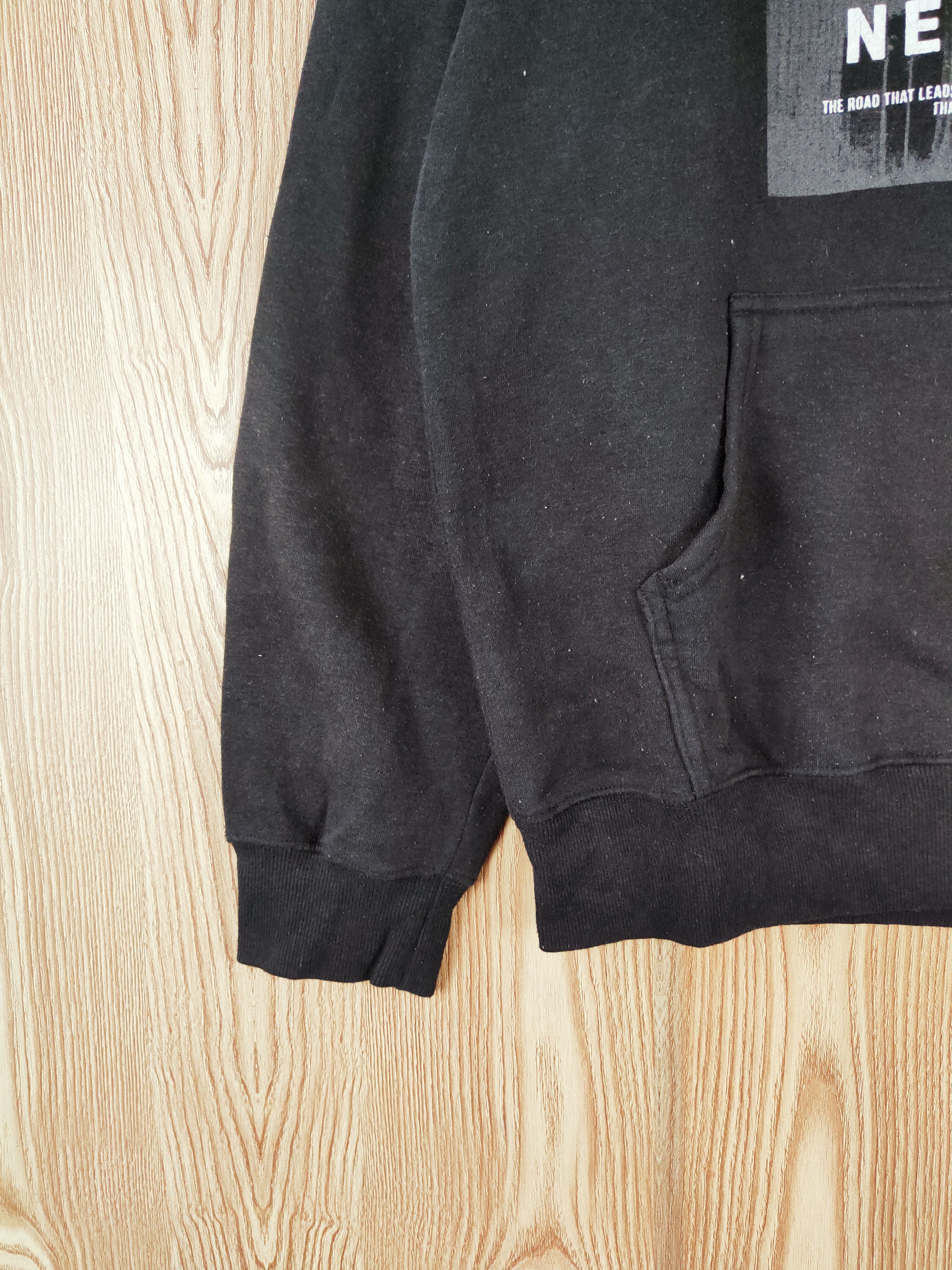 Japanese Brand × Vintage Vintage 💥 Balmy&Awaking Black Hoodie Sweatshirts Size US L / EU 52-54 / 3 - 5 Thumbnail
