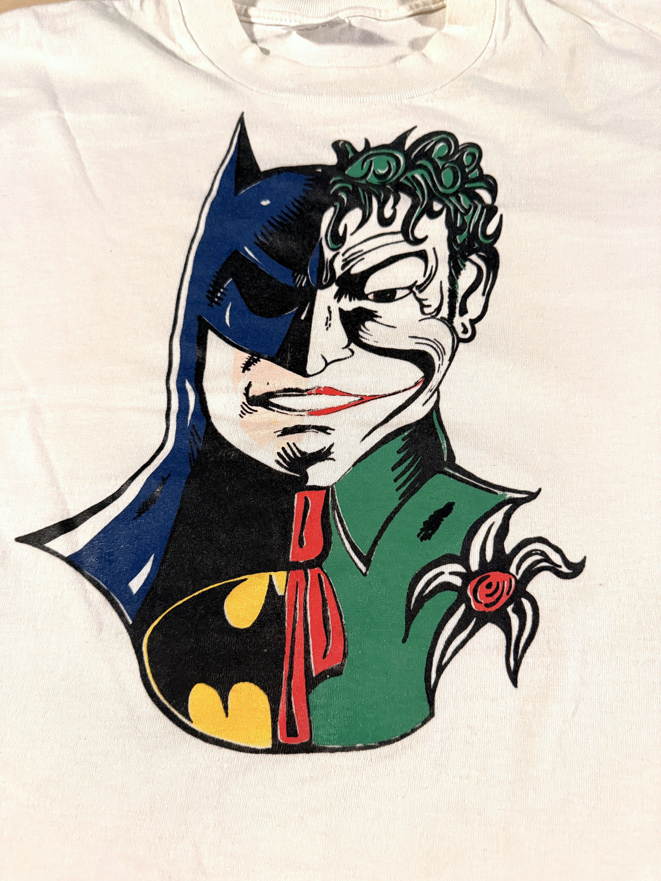 Vintage Batman Joker Two Face XL Vintage Shirt DC Comics Rare 1 of 1 Size US XL / EU 56 / 4 - 1 Thumbnail
