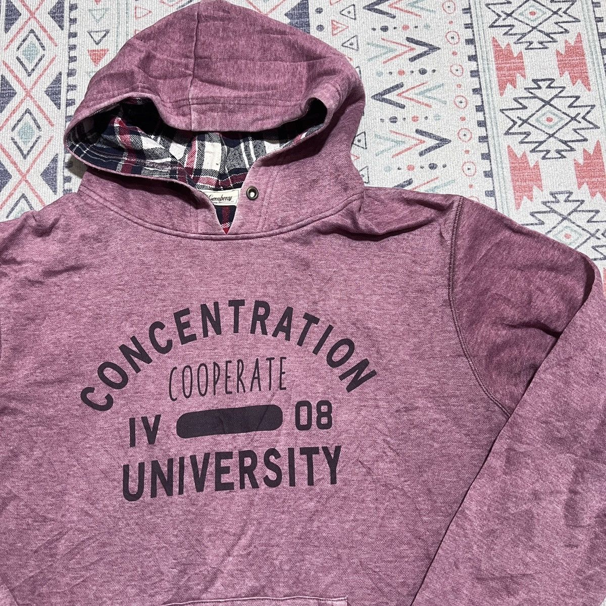Vintage University Hoodie Size US L / EU 52-54 / 3 - 3 Thumbnail