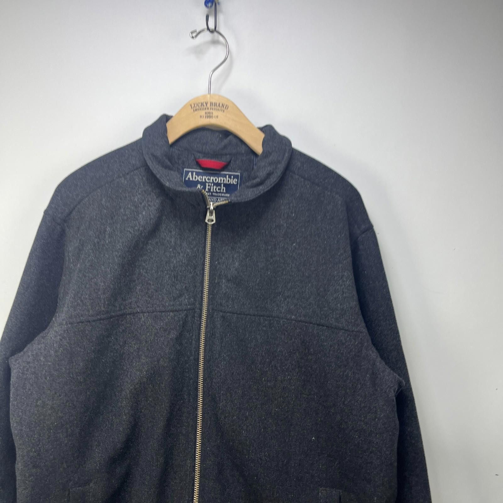 Abercrombie & Fitch Vintage Abercrombie & Fitch Men's Wool Blend Jacket Large Size US L / EU 52-54 / 3 - 2 Thumbnail