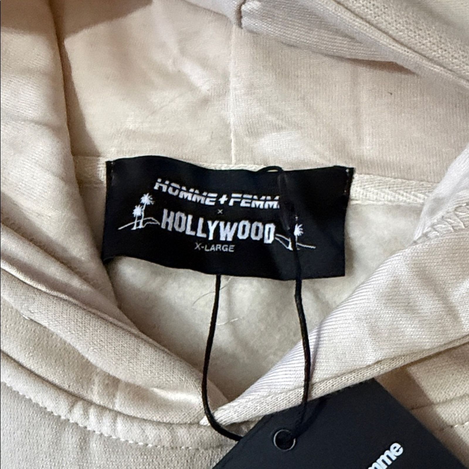 Homme + Femme La Homme + Femme Cali to NYC HOODIE- Tan Size US XL / EU 56 / 4 - 7 Thumbnail