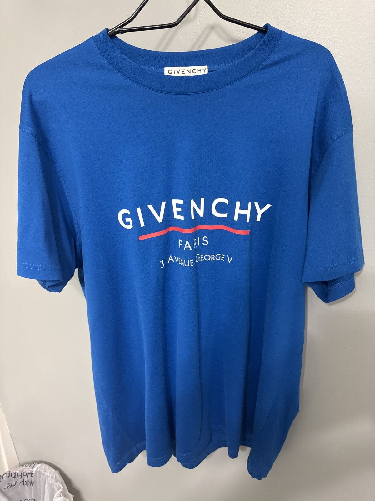 Givenchy Blue Givenchy T Shirt Size US S / EU 44-46 / 1 - 1 Thumbnail