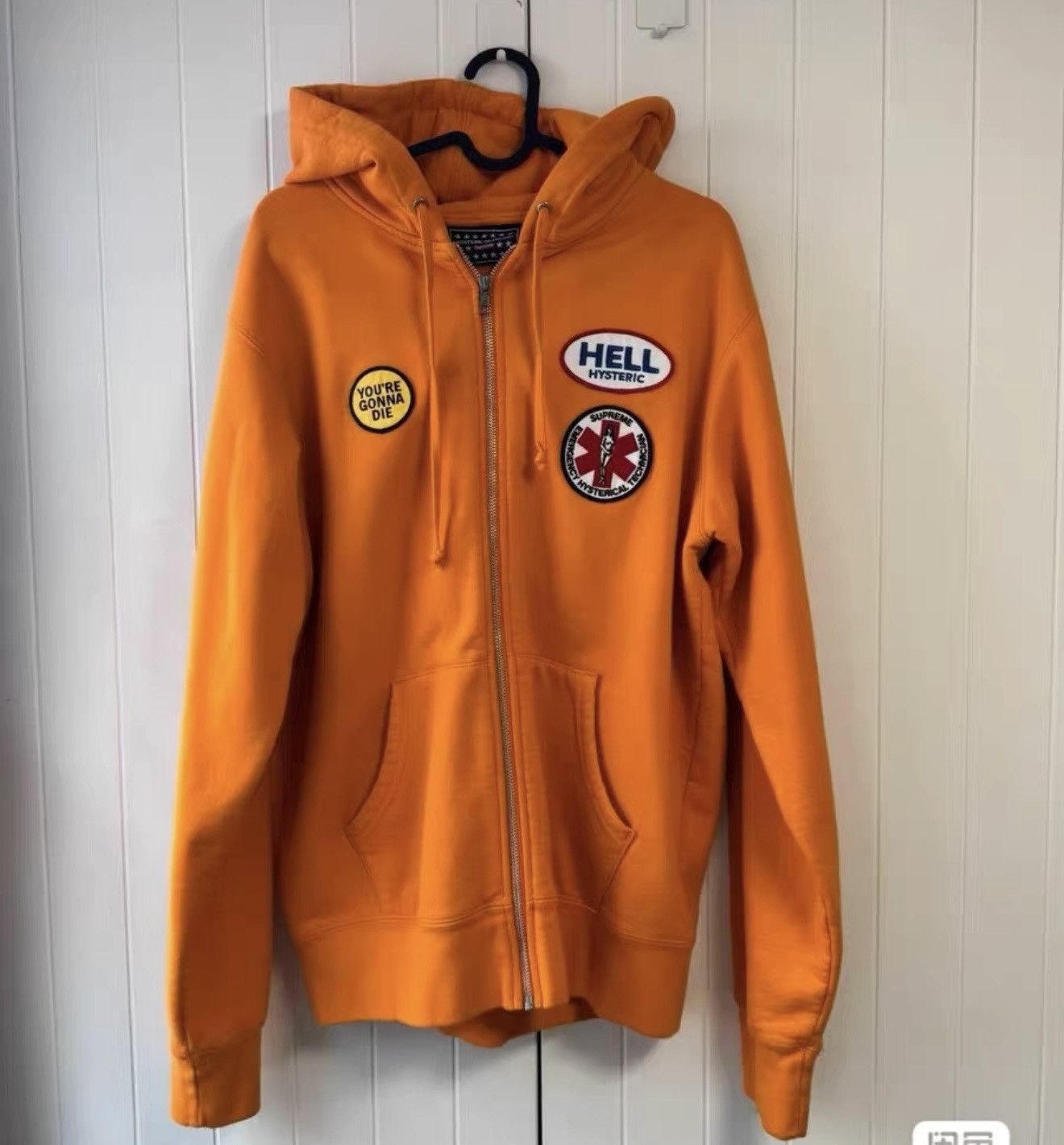 Hysteric Glamour × Supreme Supreme hysteric Glamour patches zip up sweatshirt hoodie Size US M / EU 48-50 / 2 - 1 Thumbnail