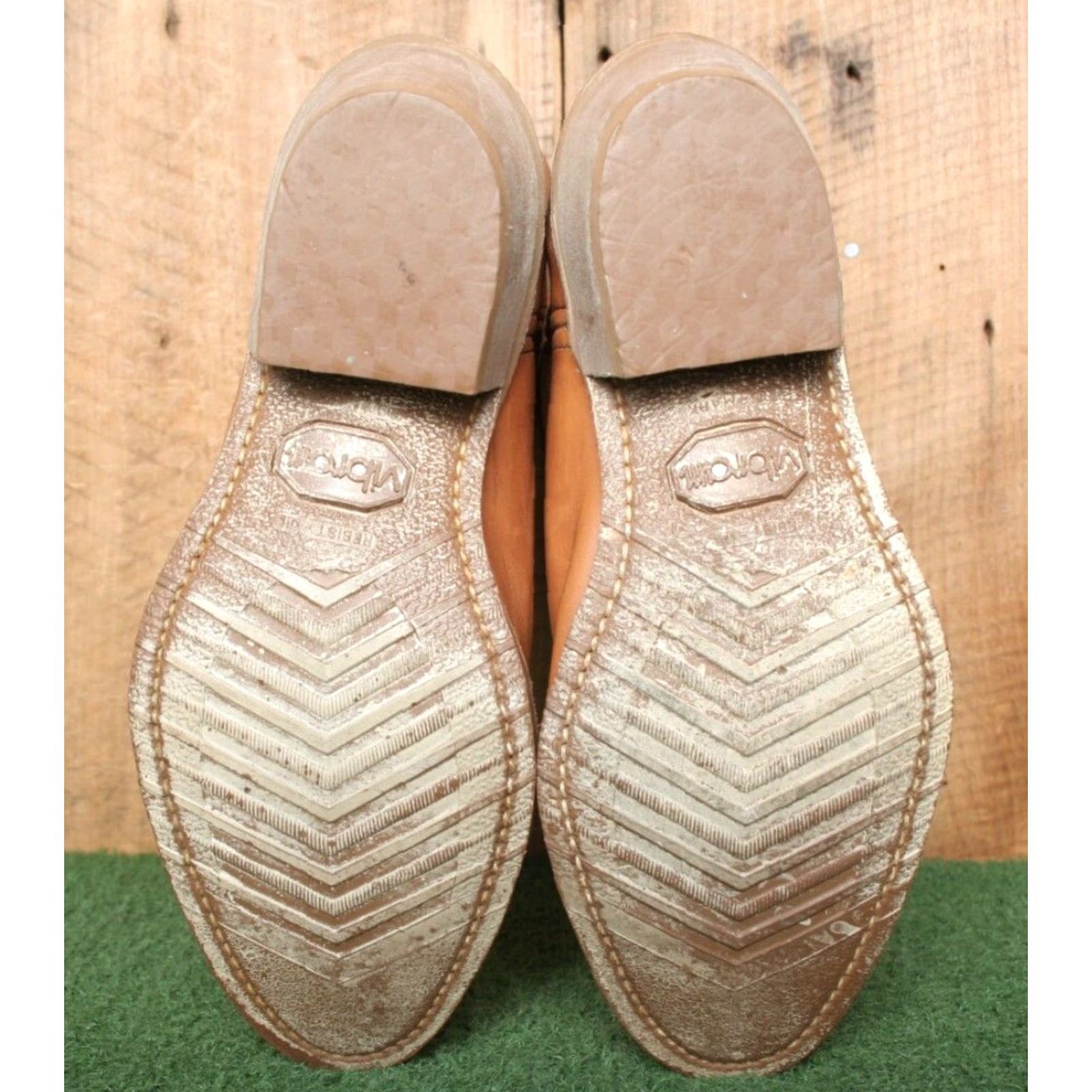 Vintage VINTAGE Work n' Sport Western Boot (Tan) 10" Leather EE Mens 8 Cap Heel; Pull On, US 8, Size 8, Vintage Yes Size US 8 / EU 41 - 5 Thumbnail
