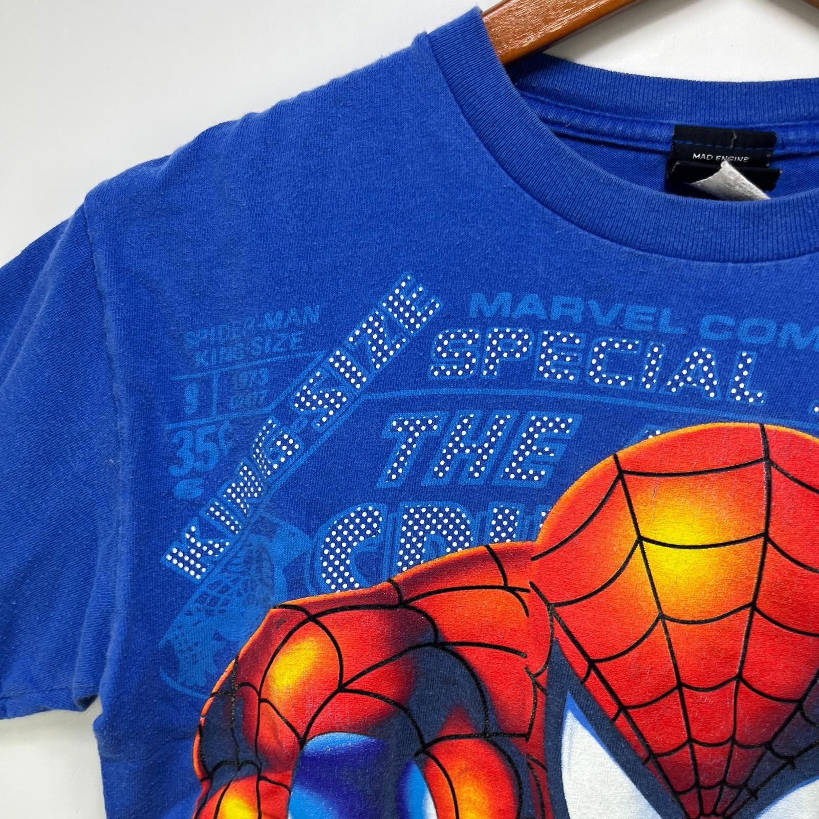 Marvel Comics Vintage Marvel Spider Man Mad Engine T Shirt Youth XL Size US XL / EU 56 / 4 - 3 Thumbnail