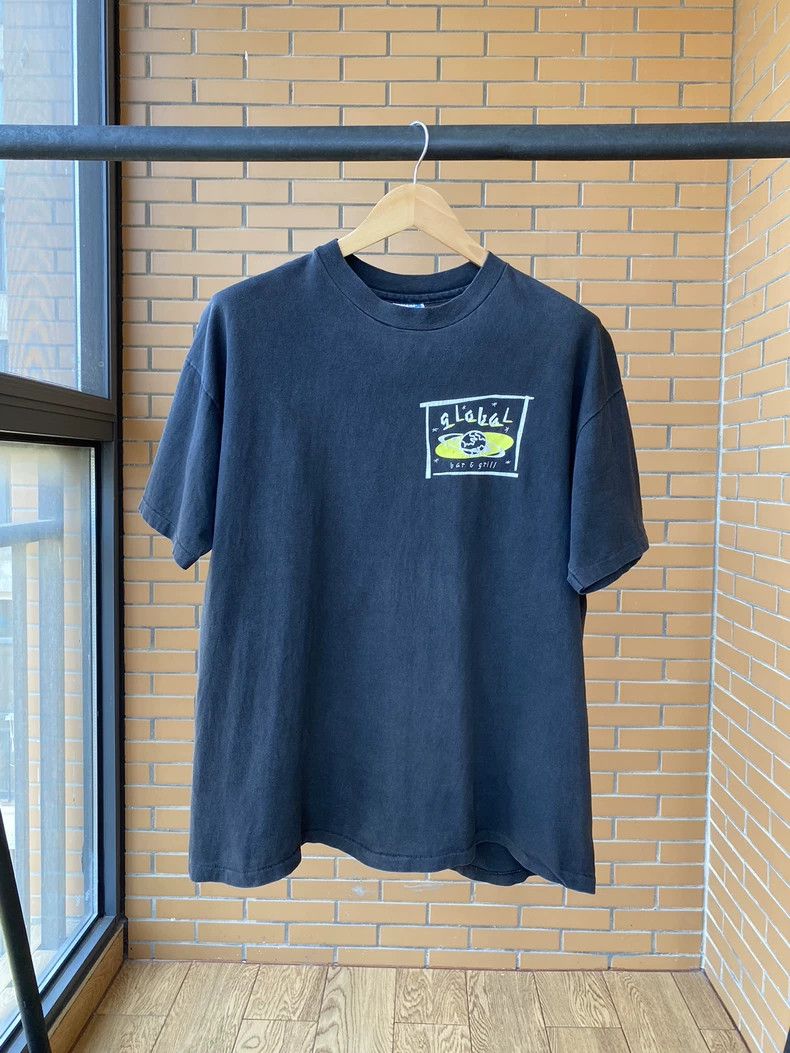 Vintage Vintage Tee 1994 Global Bar 2505-Nextarrow Size US XL / EU 56 / 4 - 2 Thumbnail