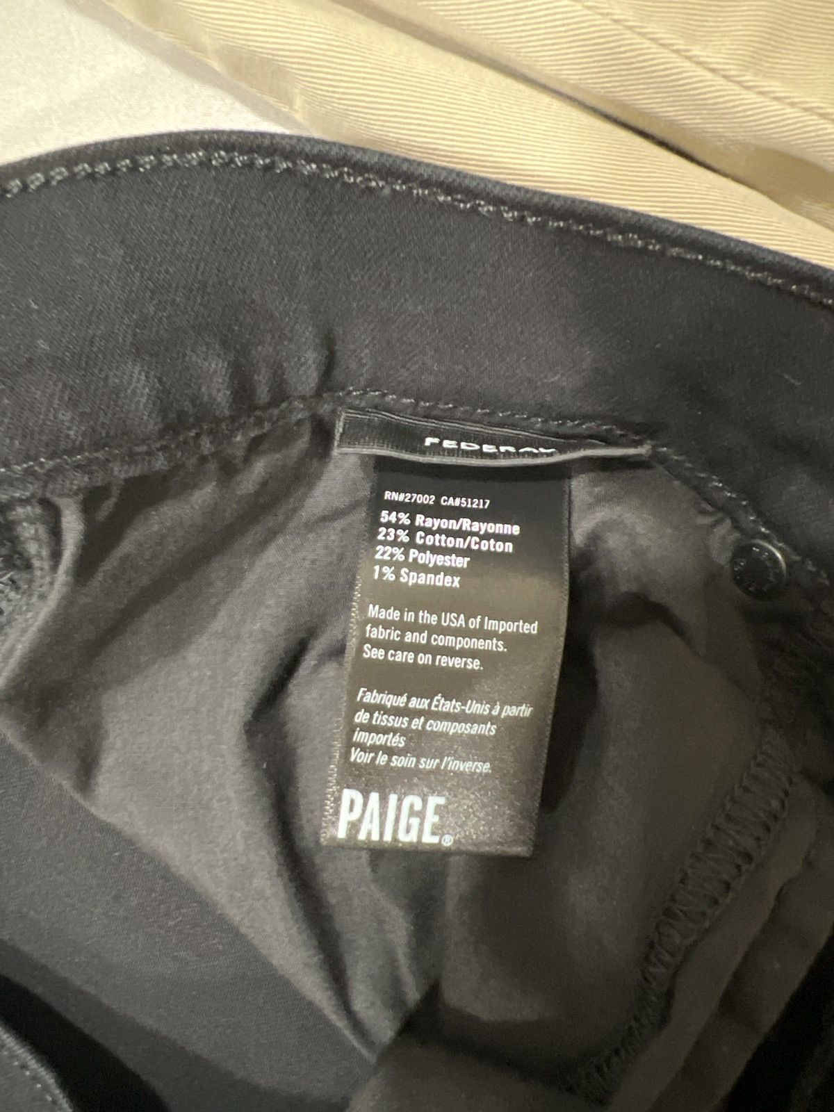 Paige PAIGE JEANS Size US 33 - 4 Thumbnail