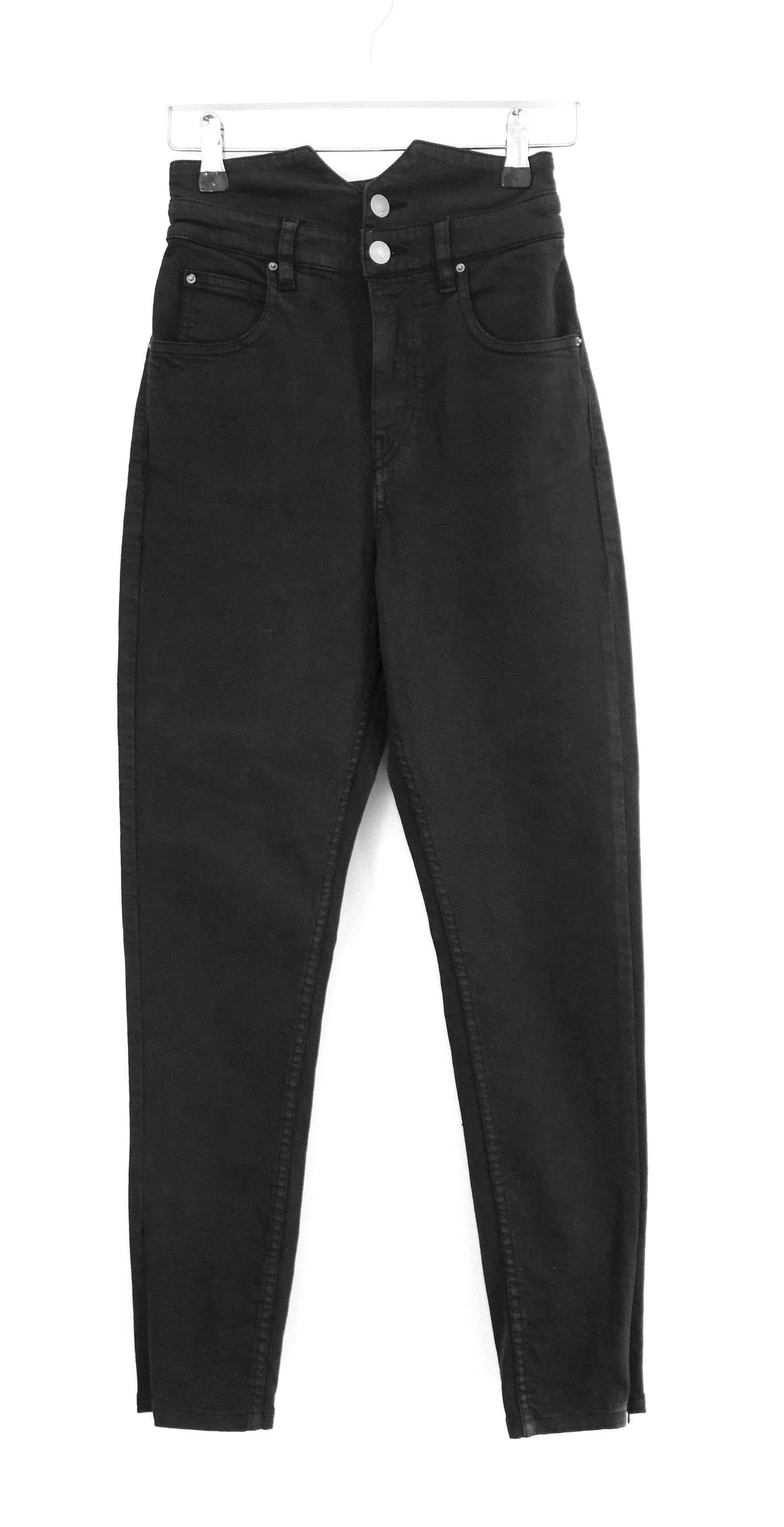 image of Isabel Marant Etoile Jodhpur Style Jeans in Charcoal, Women's (Size 26)