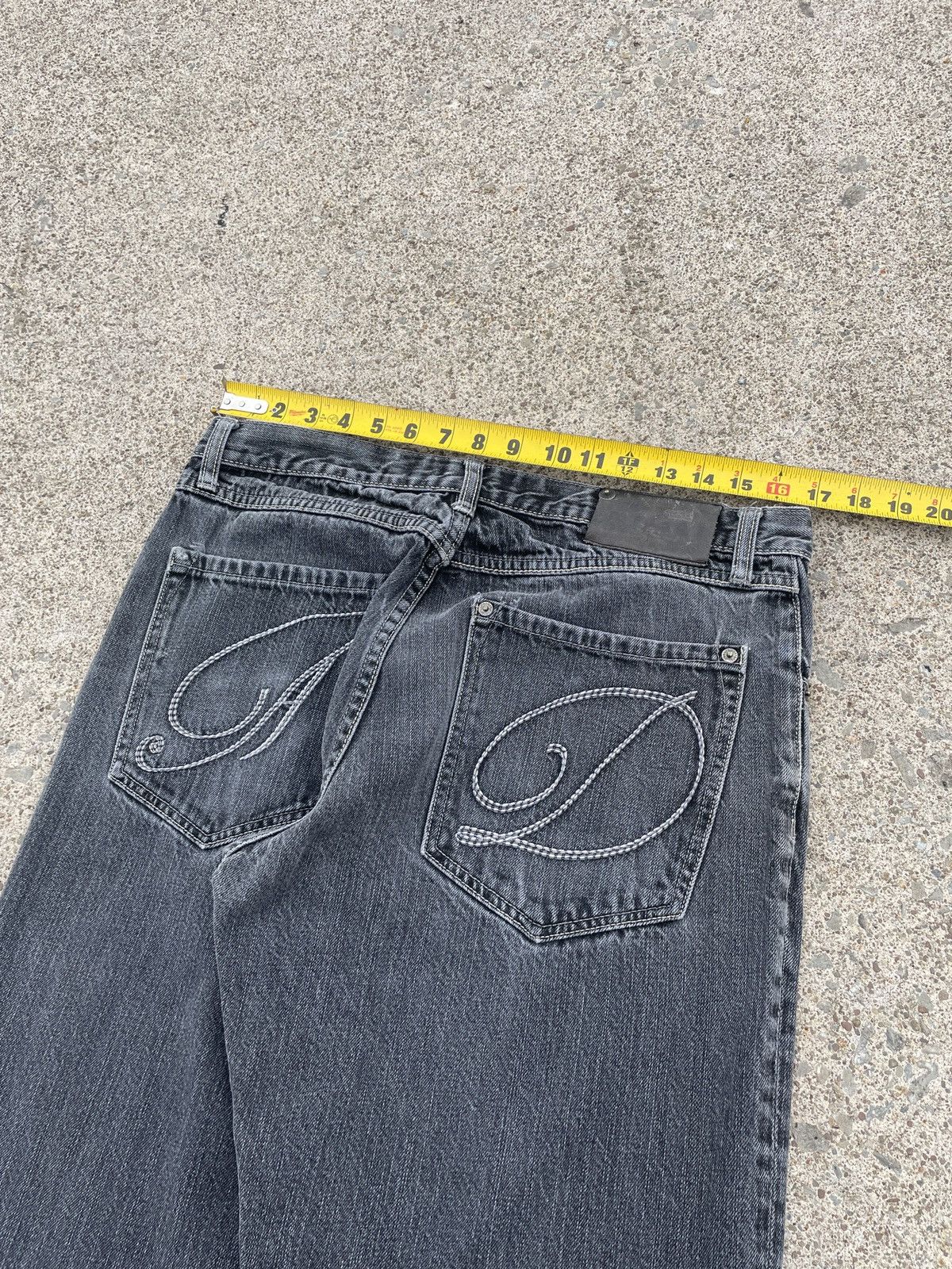 Artful Dodger Baggy Artful Dodger Black Y2K Denim Size US 34 / EU 50 - 8 Thumbnail