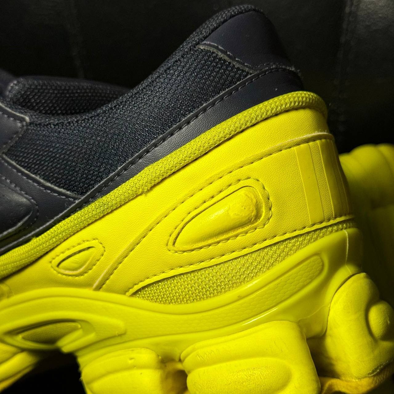 Adidas × Raf Simons 12,5us Adidas Raf Simons Ozweego Yellow Sneakers Size US 12.5 / EU 45-46 - 10 Thumbnail