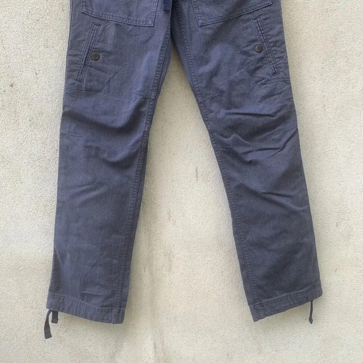 PPFM HEAVY COTTON TROUSERS JAPANESE CARGO MULTIPOCKET RUGGED PANT Size US 30 / EU 46 - 4 Thumbnail