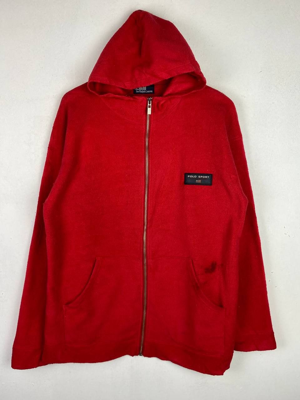 Polo Ralph Lauren vintage polo sport ralph lauren fleece hoody made in usa Size US XL / EU 56 / 4 - 1 Thumbnail