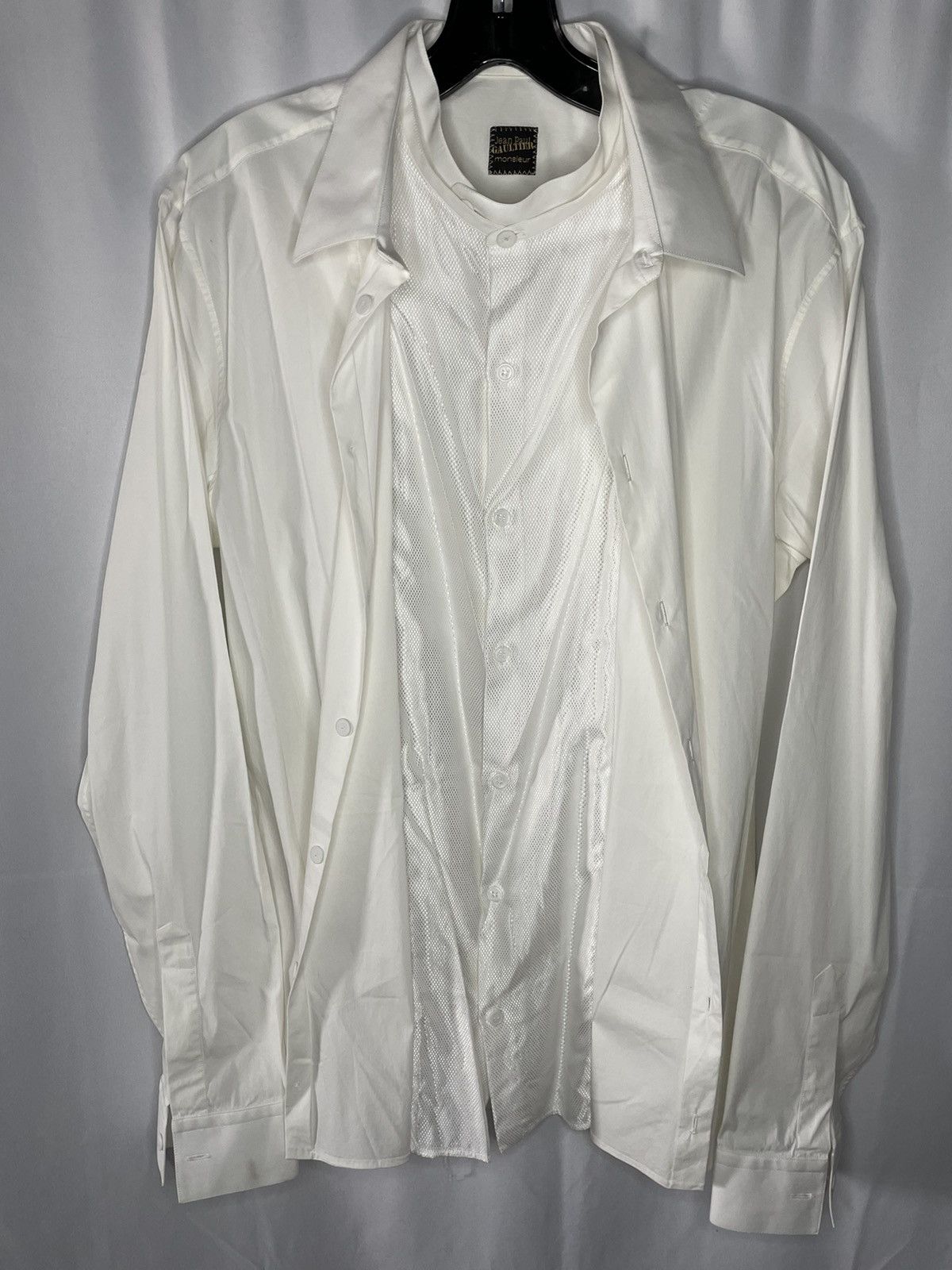 Jean Paul Gaultier Jean Paul Gaultier Vintage 2000’s Shirt Size M / US 6-8 / IT 42-44 - 2 Thumbnail