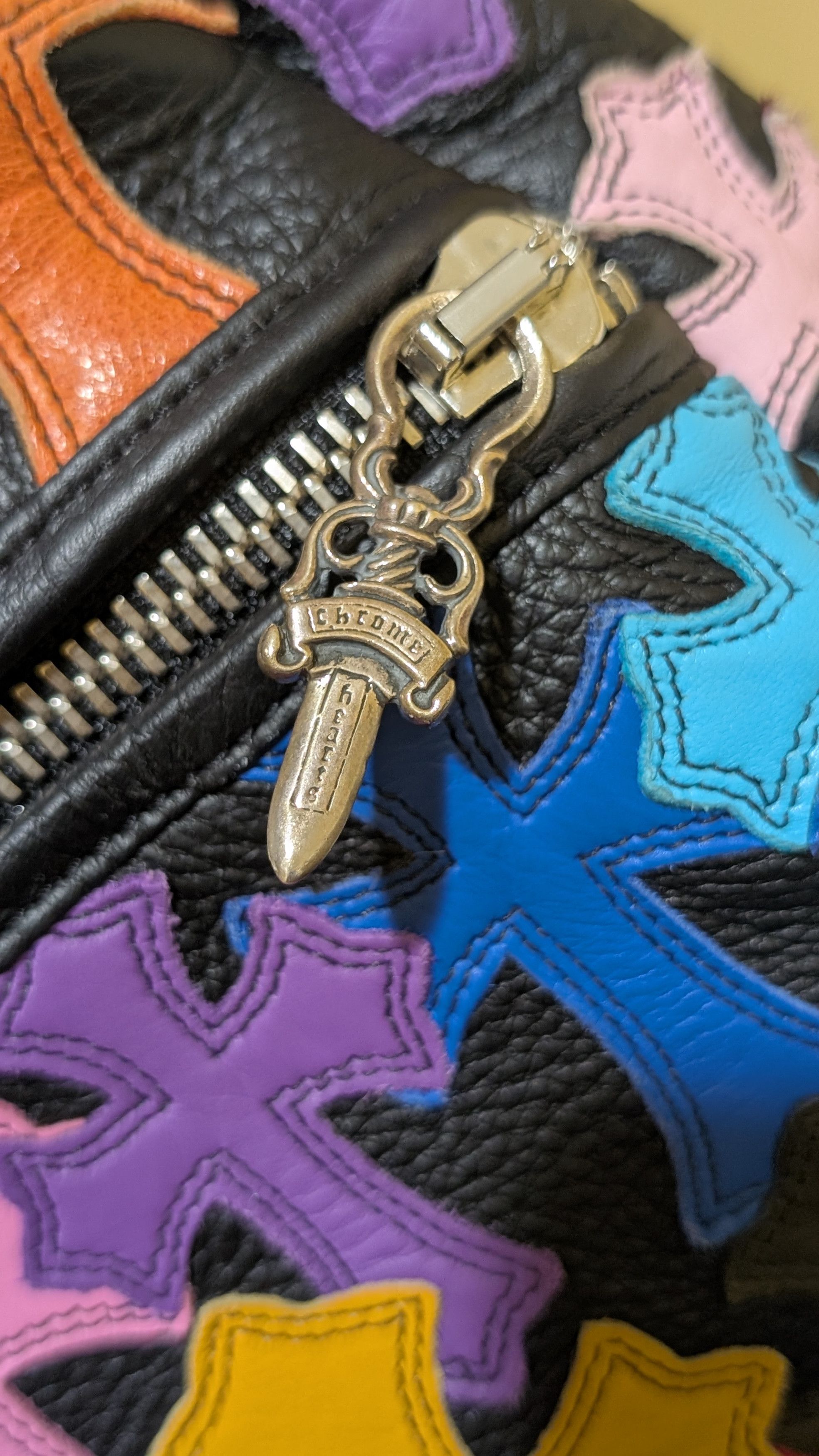 Chrome Hearts Chrome Hearts Multicolor Cross Patch Duffle Bag Large (S) Size ONE SIZE - 13 Thumbnail
