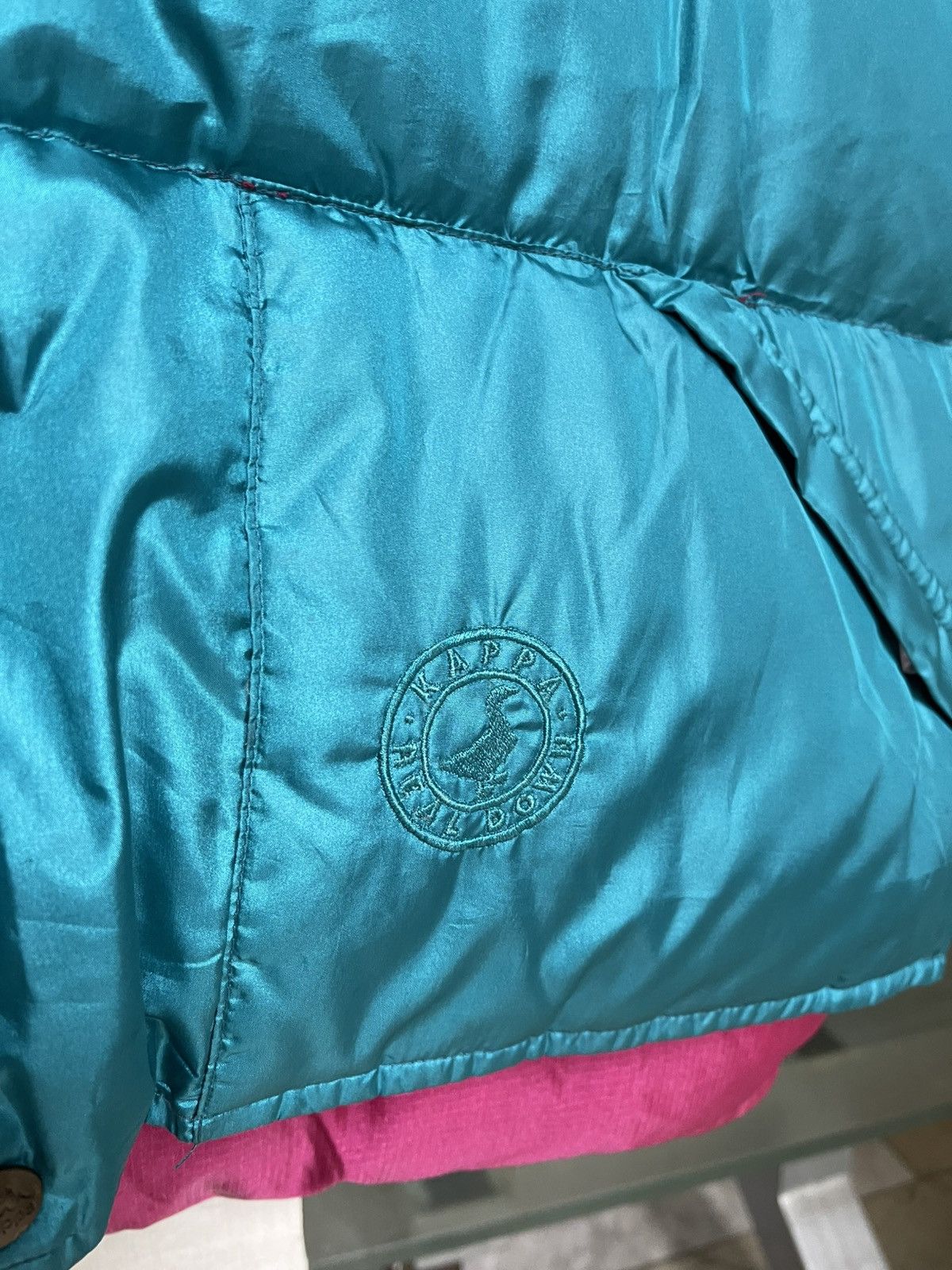Kappa × Vintage Vintage Kappa Reversible Puffer Vest 80s Size US M / EU 48-50 / 2 - 6 Thumbnail